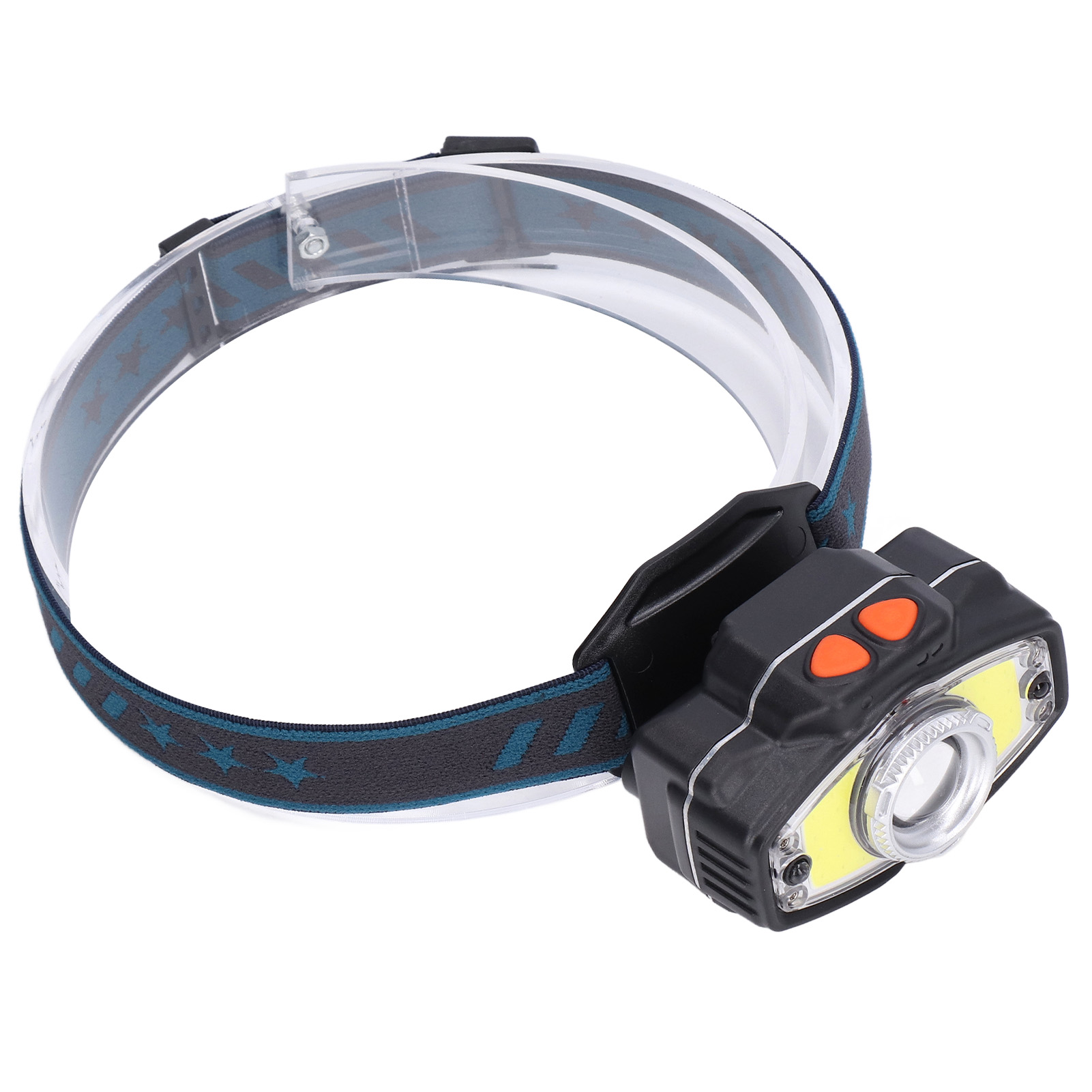 Cob-hochleistungs-stirnlampe, Wasserdicht, Induktiv, Usb-ladefunktion, Mit Kopfbandclip