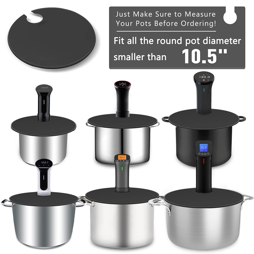 Silikon-vakuumdeckel Für Sous-vide-garen, Ideal Für Kochtöpfe.