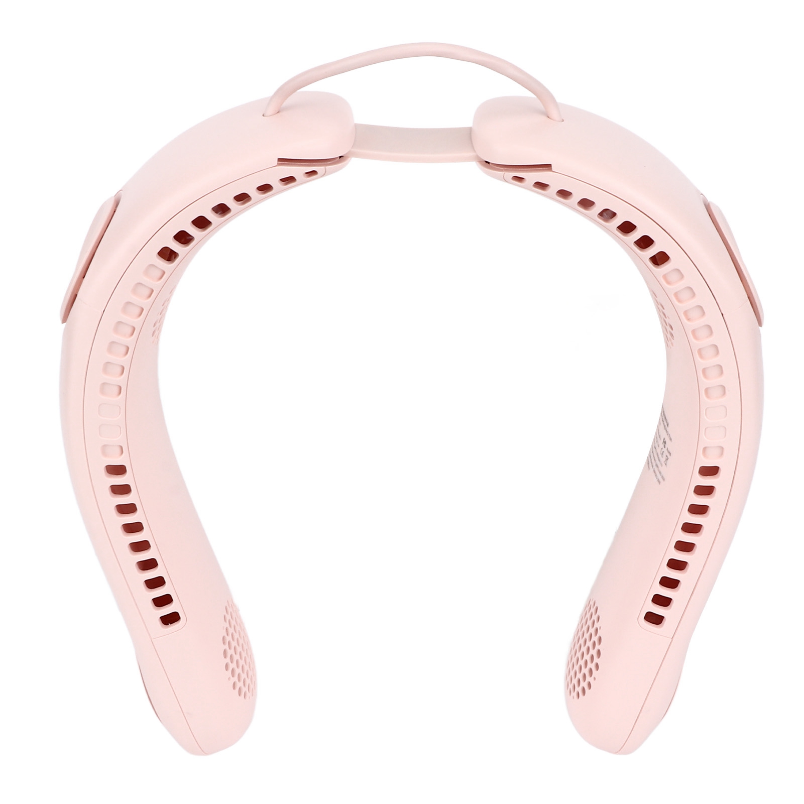 Nackenventilator Mit 4 Flügeln, 3 Geschwindigkeitsstufen, Freihändiger Usb-ladefunktion, Geräuscharm, Faltbar, Ideal Für Zuhause, Büro Und Reisen, Pink