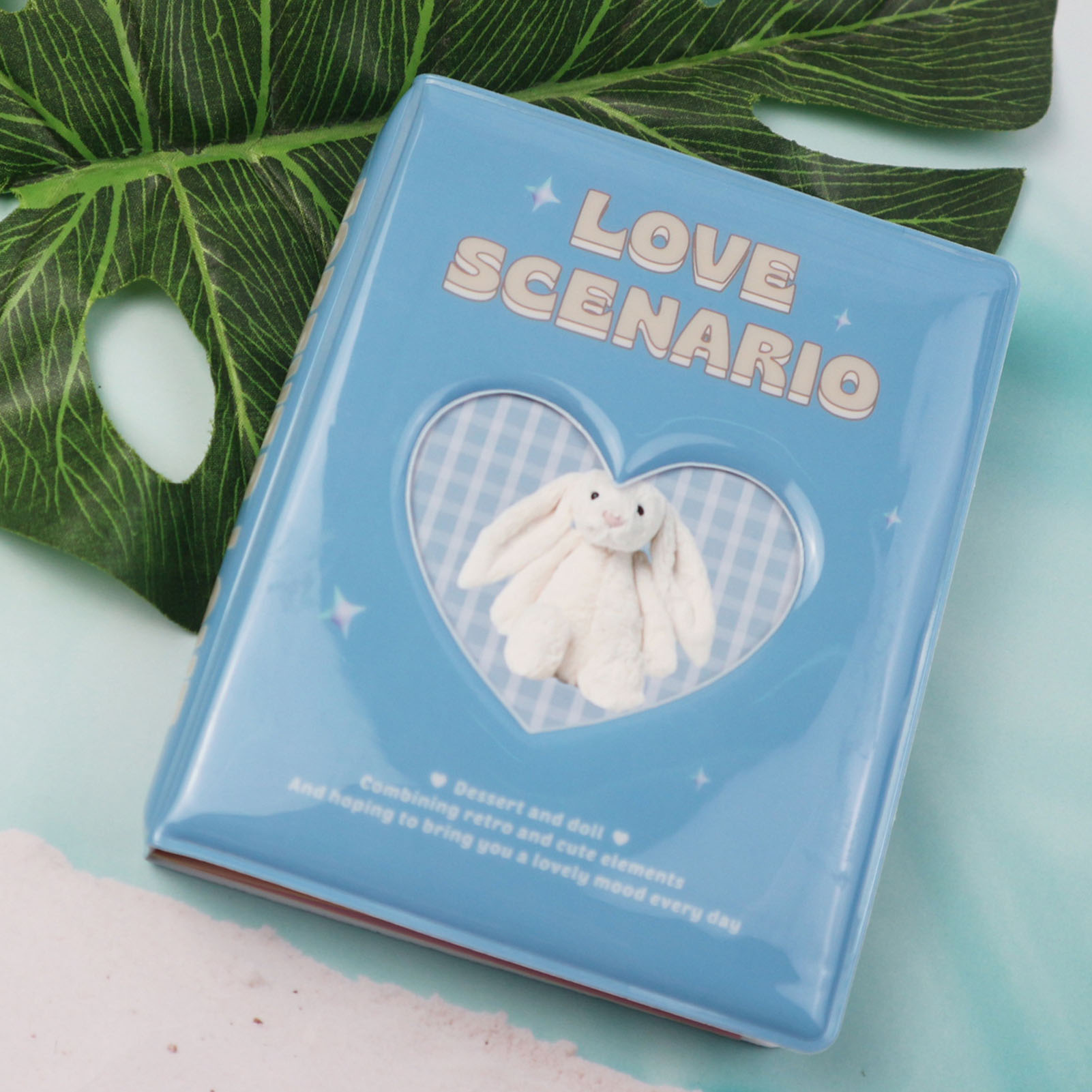 Großes Pvc-fotoalbum Mit Tasche, Ideales Geschenk Für Hochzeiten, Familienfeiern, Blau
