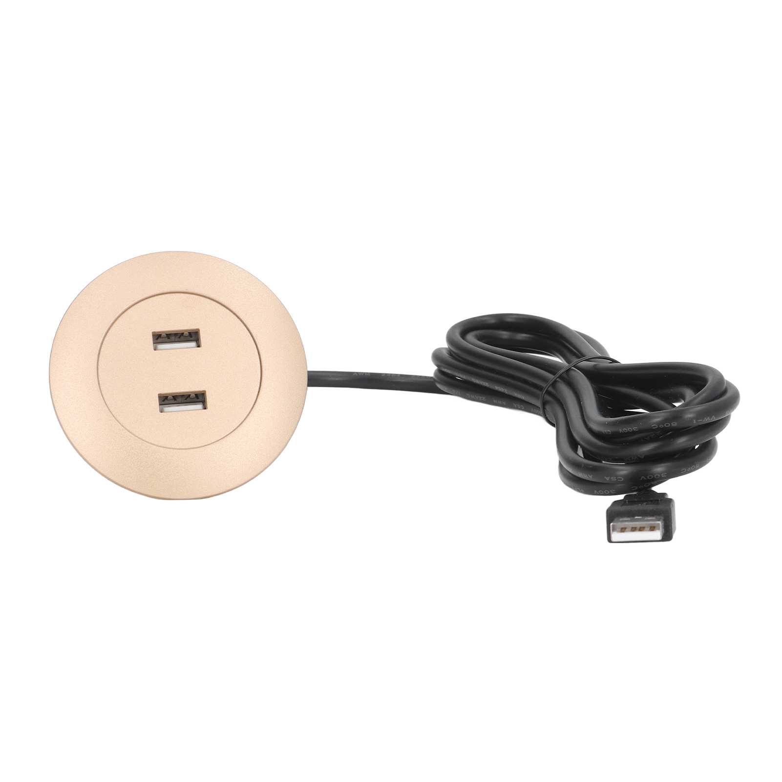 Usb-ladebuchse Für Sofas, Unterputzmontage, Zwei Usb-ladeanschlüsse, Für Den Heimgebrauch, Gold