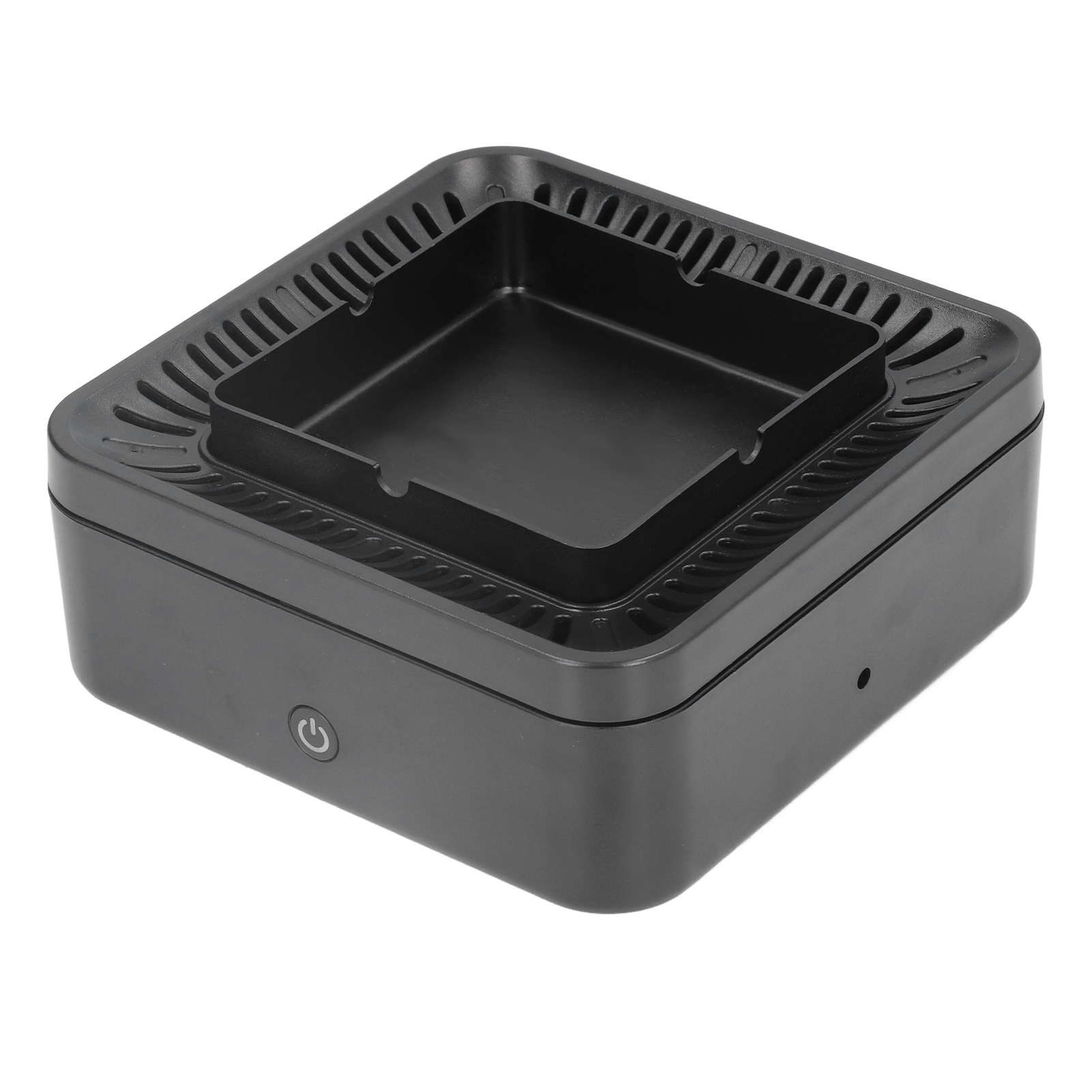 Rauchfreier Aschenbecher, Grau, Für Zuhause, Büro Oder Schreibtisch, Mit Usb-ladefunktion, Großem Luftvolumen Und Negativ-ionen-technologie