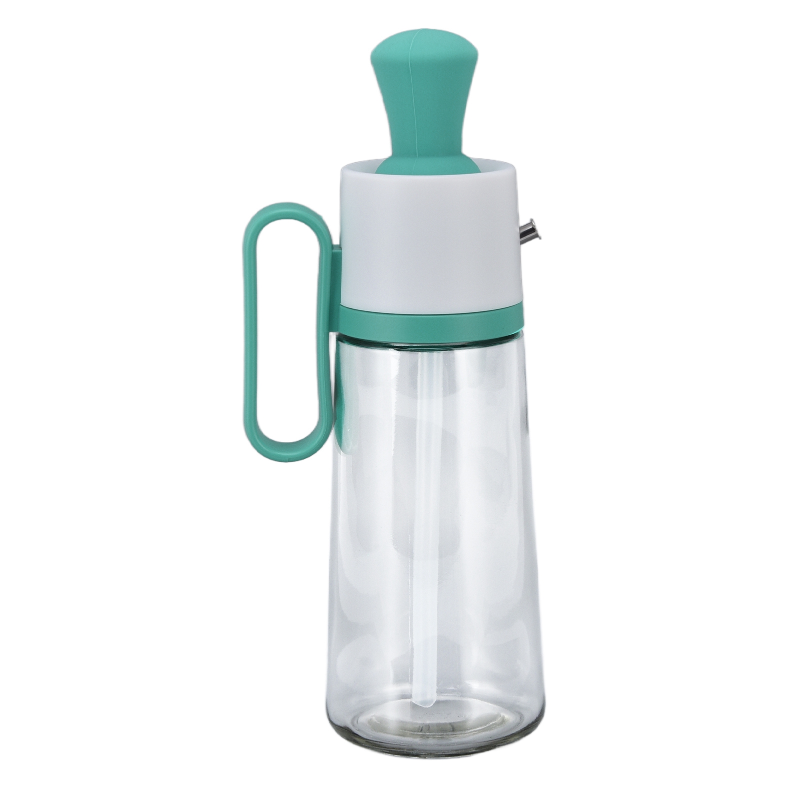 Ölflasche 550 Ml, Auslaufsicher, Mit Sichtbarer Skala Und Skala Für Den Einsatz Im Freien, Grün
