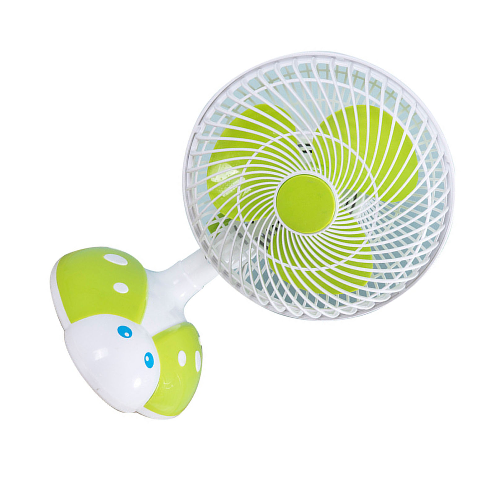 Elektrischer Mini-tischventilator Mit 3 Flügeln, Automatischem Schwenkkopf, Tragbar Und Leise, Typ 3, Ideal Für Büro Und Schlafzimmer.