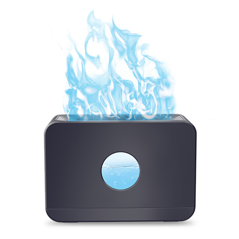 Flammenaroma-diffusor, Tragbarer Aromatherapie-diffusor, Luftbefeuchter, Nachtlicht Für Zuhause Und Büro