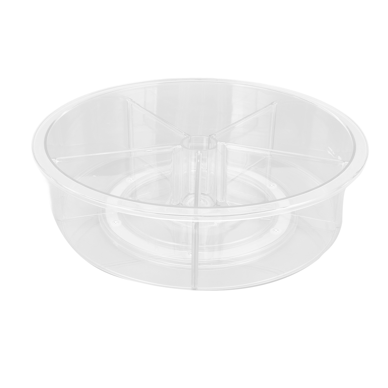 Drehbarer Organizer, 360° Drehbar, Großes Fassungsvermögen, Strapazierfähiges, Transparentes Pet, Vielseitig Einsetzbar