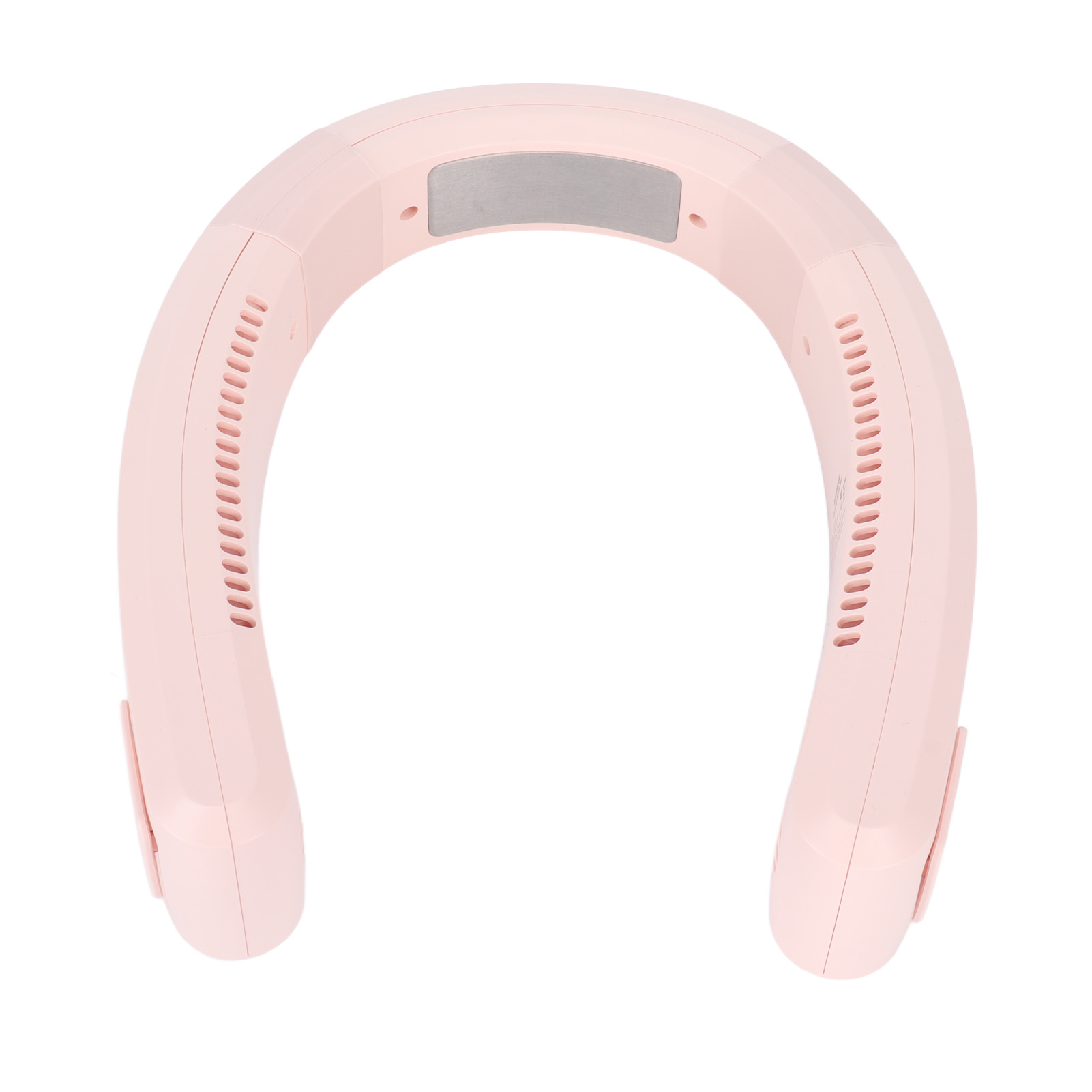 Wiederaufladbarer Nackenventilator Mit Usb-anschluss, 80 Löcher, 4000 Bis 5500 U/min, Hohe Auflösung, Tragbar, Für Drinnen Und Draußen, Pink