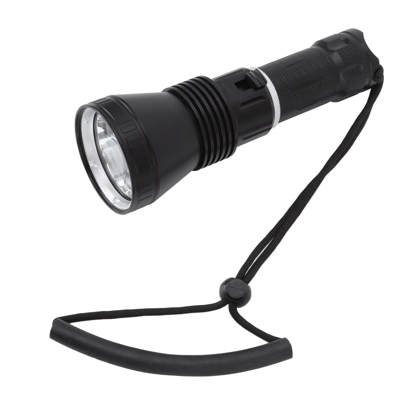 P50 Quad Core 8000lm Tragbare Taucherlampe, Ipx8 Wasserdicht, Aluminium, Für Unterwasservideos Bis Zu 100 Meter Tiefe.