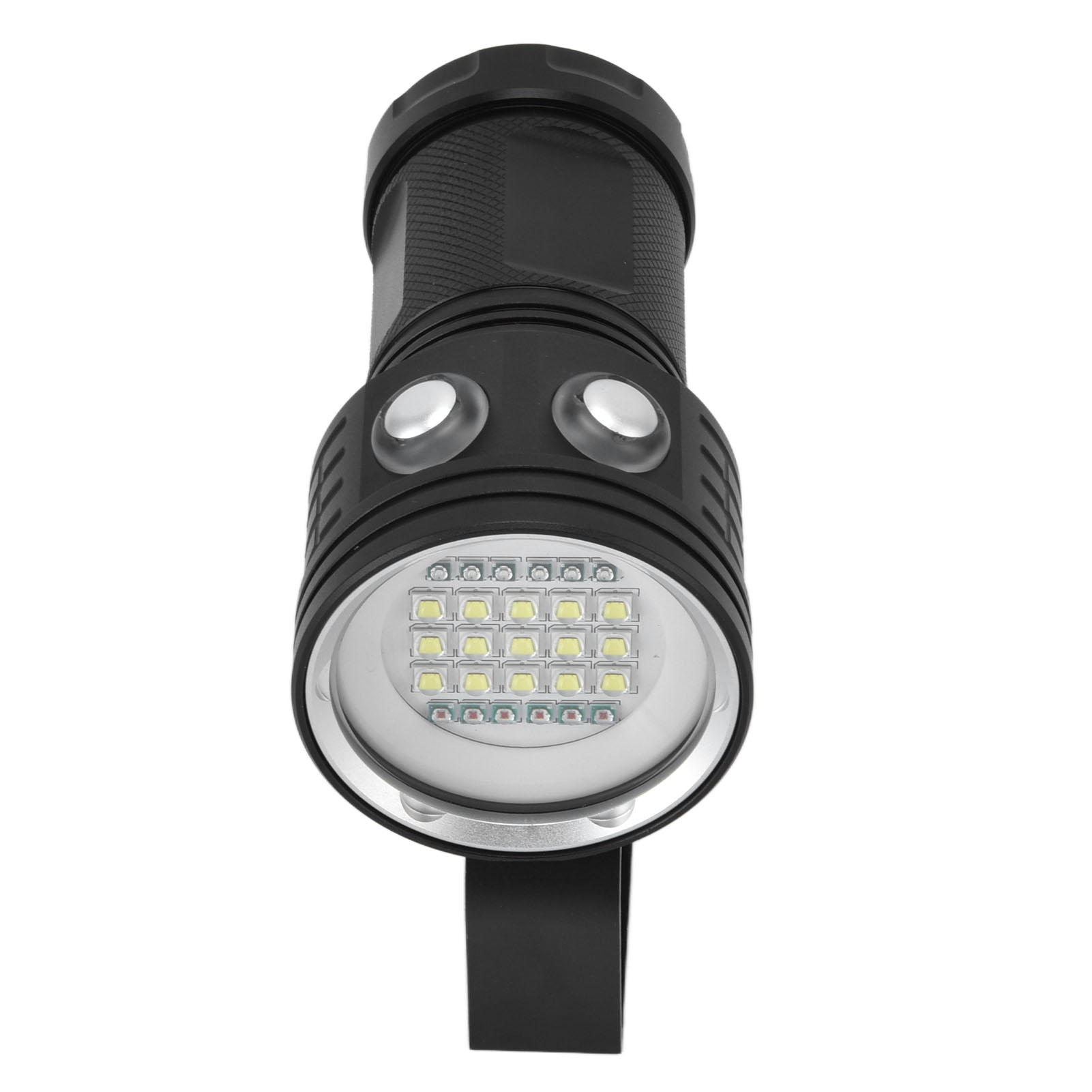 Unterwasser-taschenlampe Mit 27 Leds, Wasserdicht Nach Ipx8, Tragbar, Für Tauchgänge Bis 100 M / 328,1 Ft