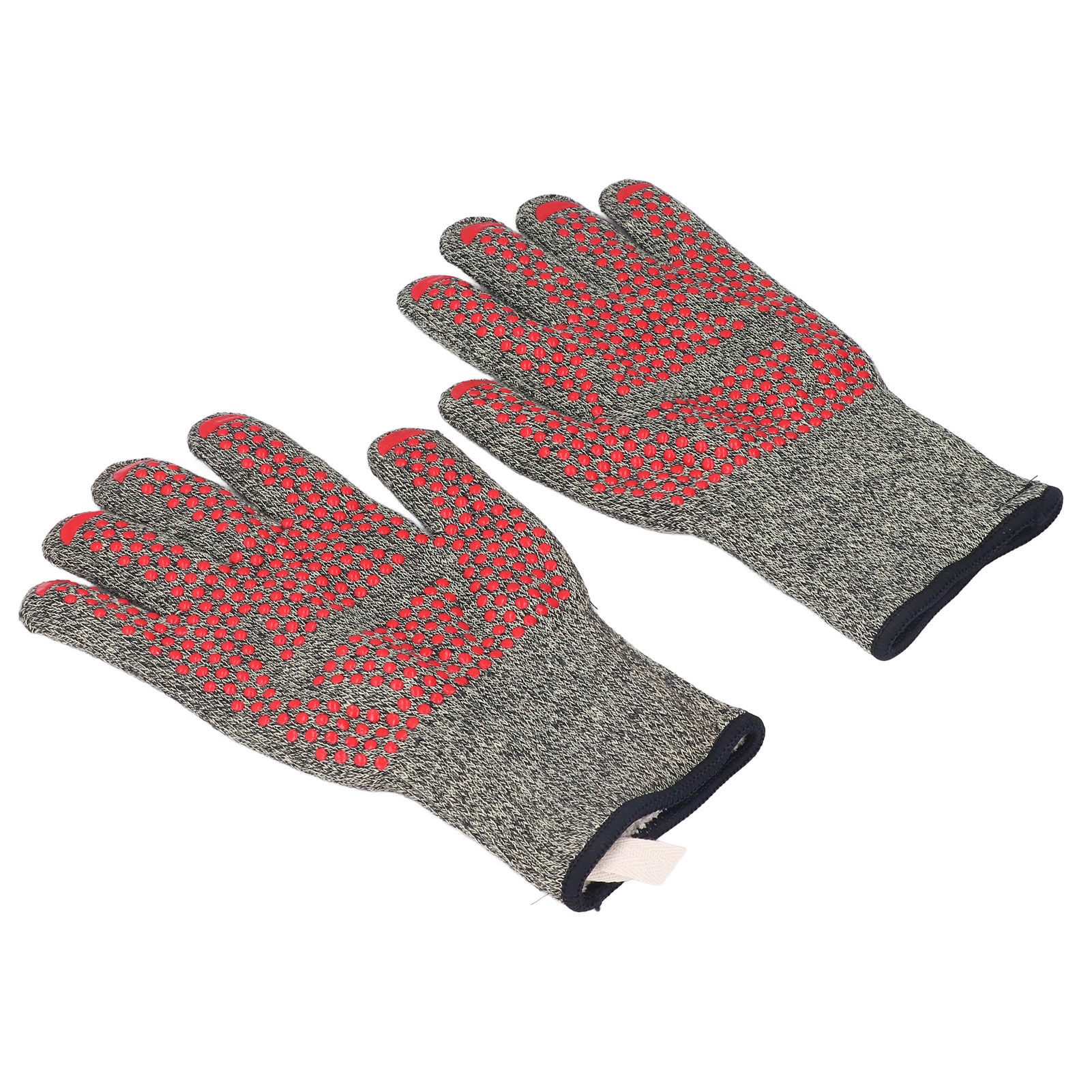 Hitzebeständige Handschuhe Aus Aramid, Silikon Und Baumwolle, Grill- Und Ofenhandschuhe, Bis 500 °c Hitzebeständig, 30 Cm