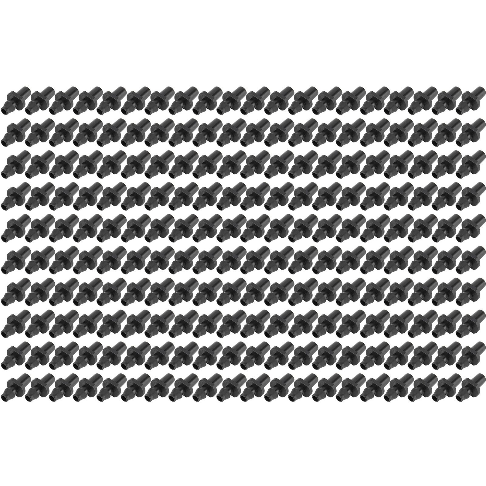 200-teiliges Set Tropfbewässerungs-schlauchverbinder Mit Widerhaken Für 4/7-mm-schläuche
