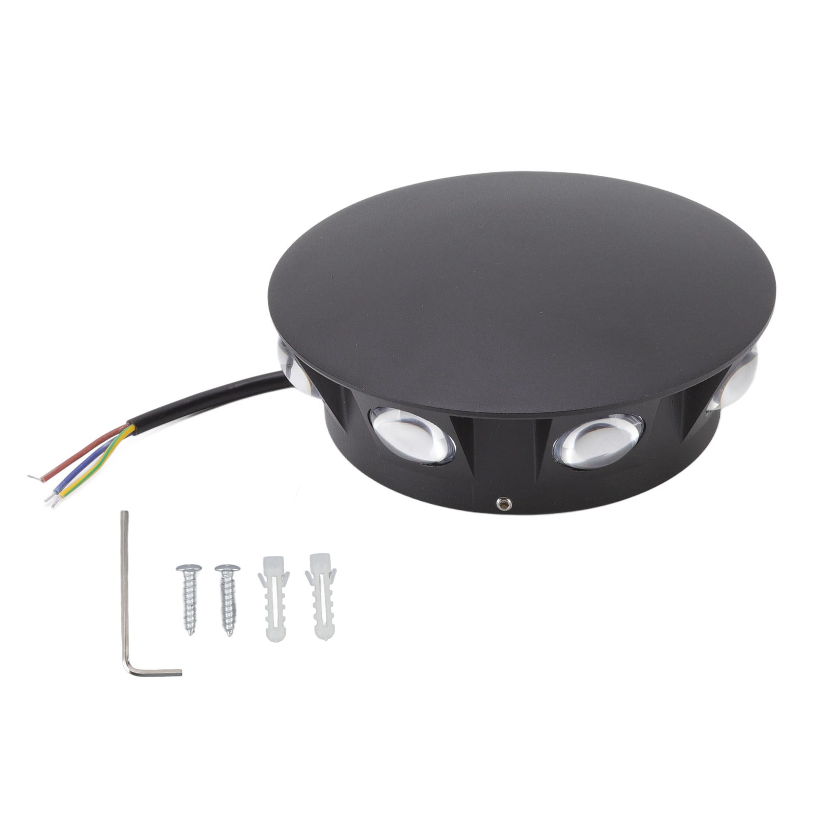 8-w-led-wandleuchte Mit Acht Leds, Achteckig, Wasserdicht, Für Hof Oder Flur, 85–265 V