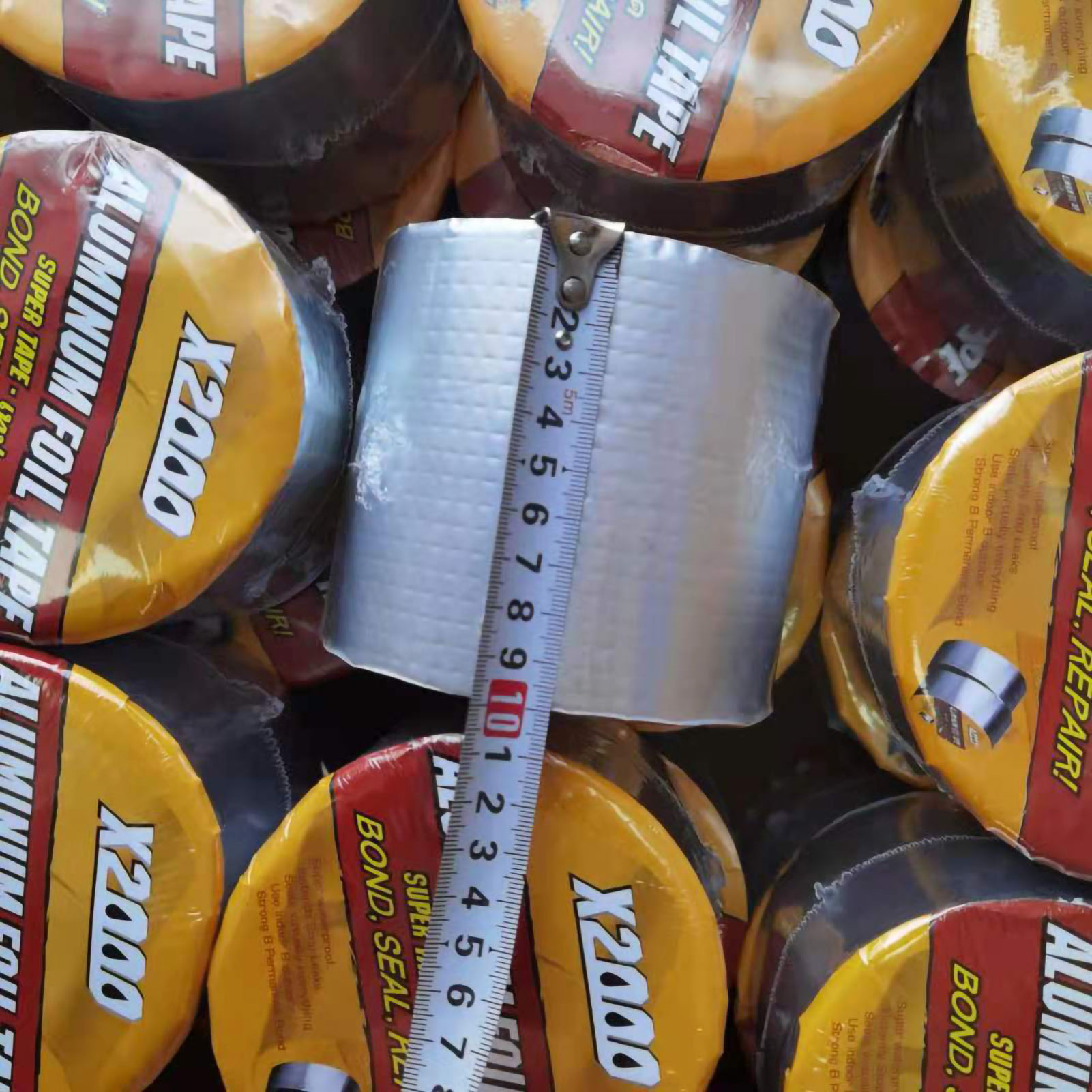 Wasserdichte Aluminiumfolie Und Butylband, Selbstklebender Flicken, Kein Risiko Von Ziegelbruch, 20 Cm / 7,9 Zoll Dichtungsband