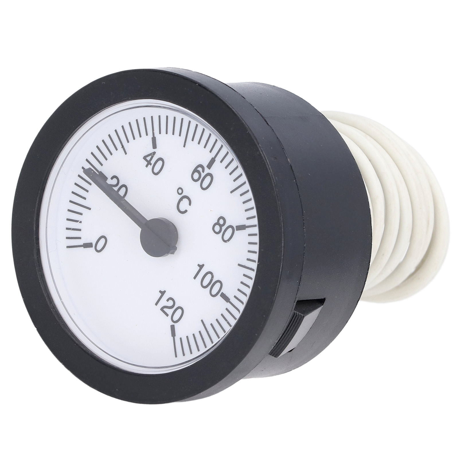 Zeigerthermometer, Messbereich 0–120 °c, Kupfersensor, Transparente Temperaturskala, 52 Mm / 2,0 Zoll, Thermometer Für Flüssigkeiten