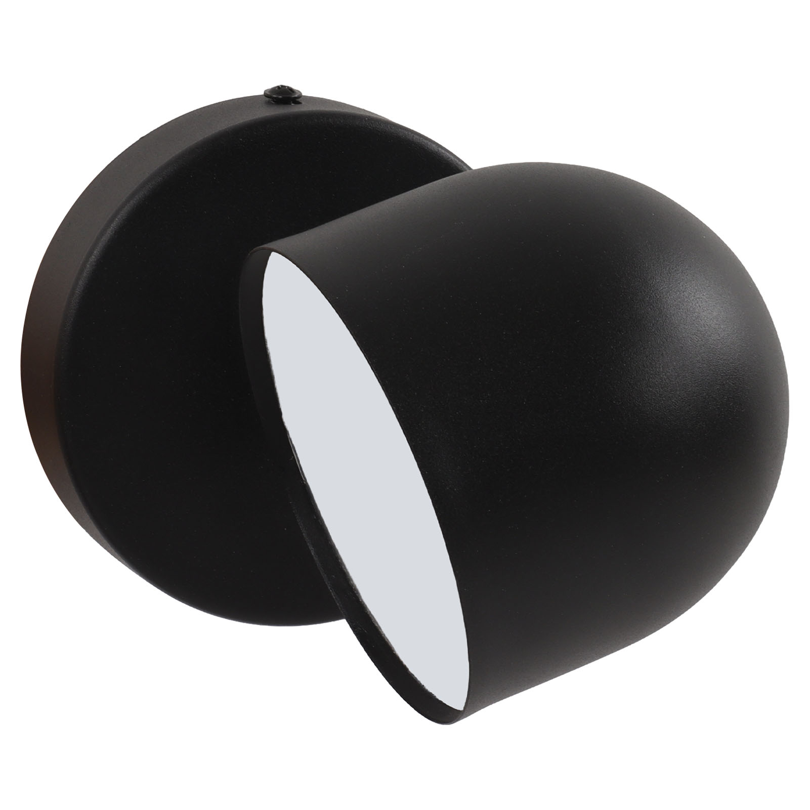 Led-wandleuchte Für Den Innenbereich, Berührungsempfindlich Und Dimmbar, 350° Verstellbar, Schwarz, Ideal Für Das Wohnzimmer Oder Den Nachttisch (85-265 V).