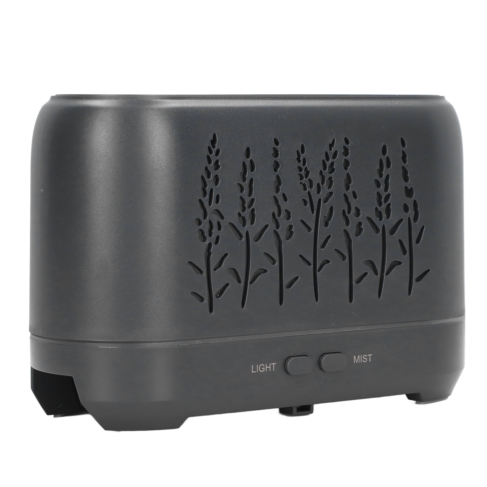 Ätherisches Öl-diffusor, Geräuscharm, 200 Ml Fassungsvermögen, Usb-ladefunktion, Schwarze Holzoptik, Luftbefeuchter Für Zuhause Und Büro, 100–240 V, Eu-stecker