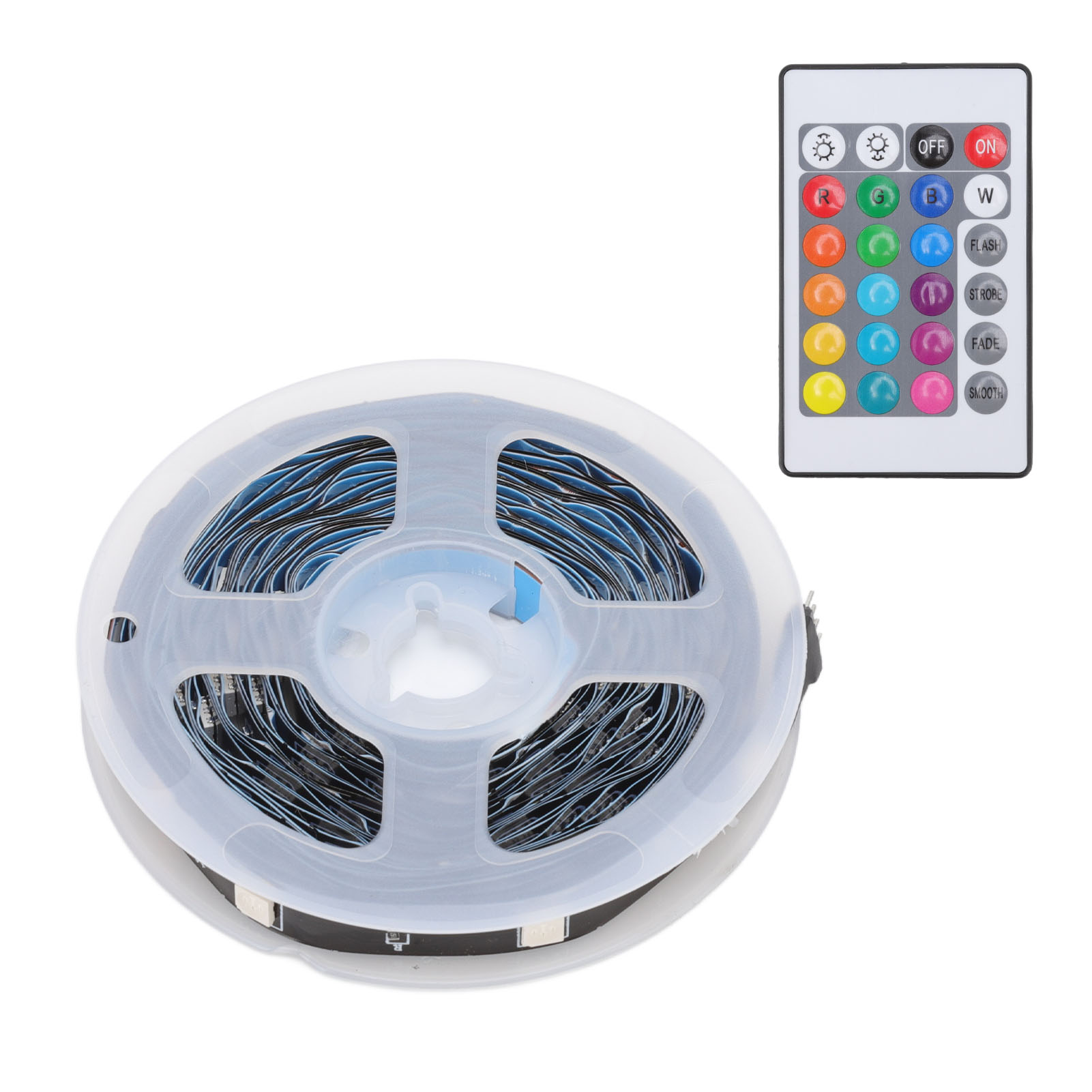 Multifunktionaler Rgb Wifi Smart Led-streifen, Per App Steuerbar, Dimmbar, 5 M Lang, Ideal Für Hauspartys Und Ktvs.