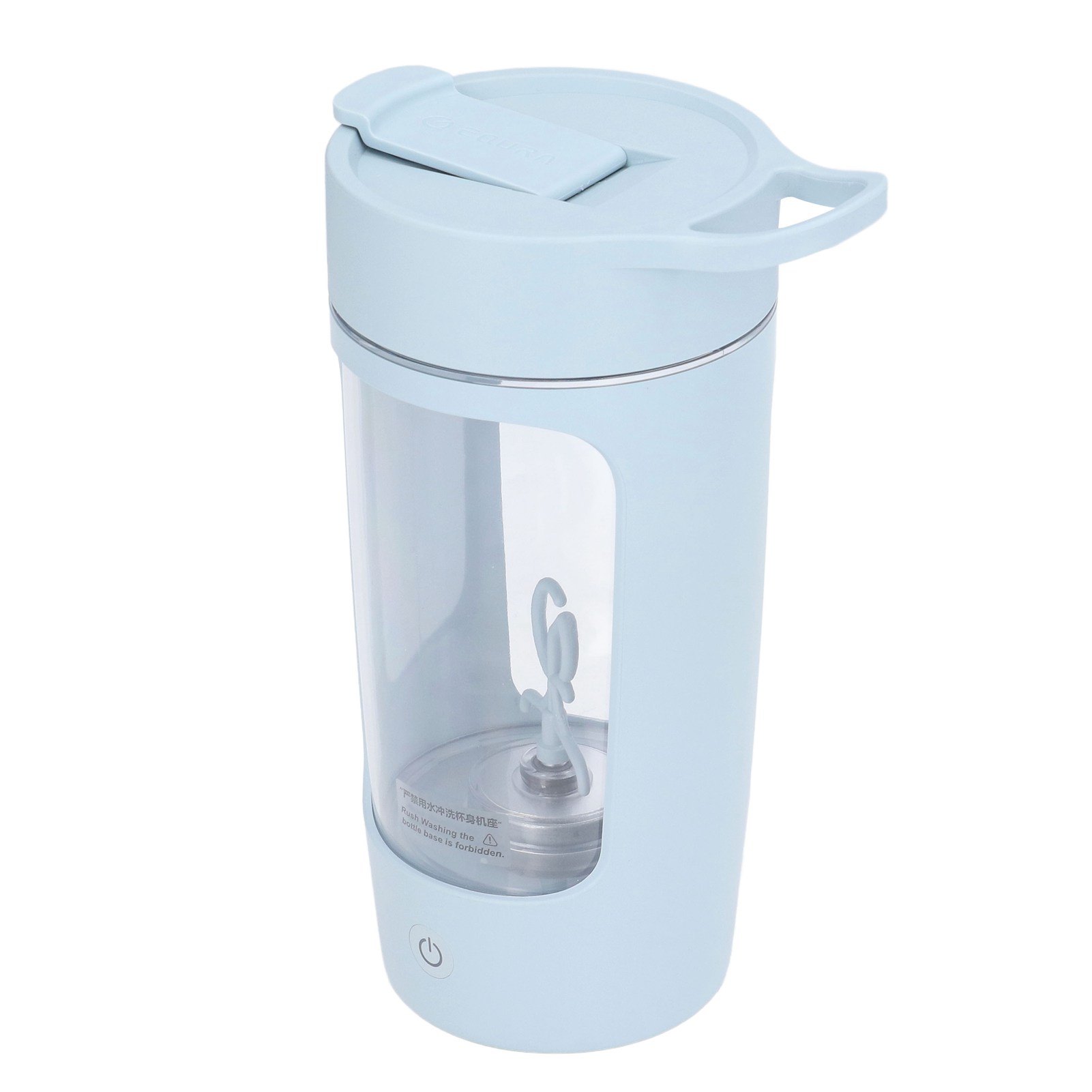 Elektrische Rührflasche (650 Ml), Usb-aufladbar, Tragbar, Blau, Bpa-frei, Zum Mischen Von Pulvern Zu Hause Oder Im Büro.
