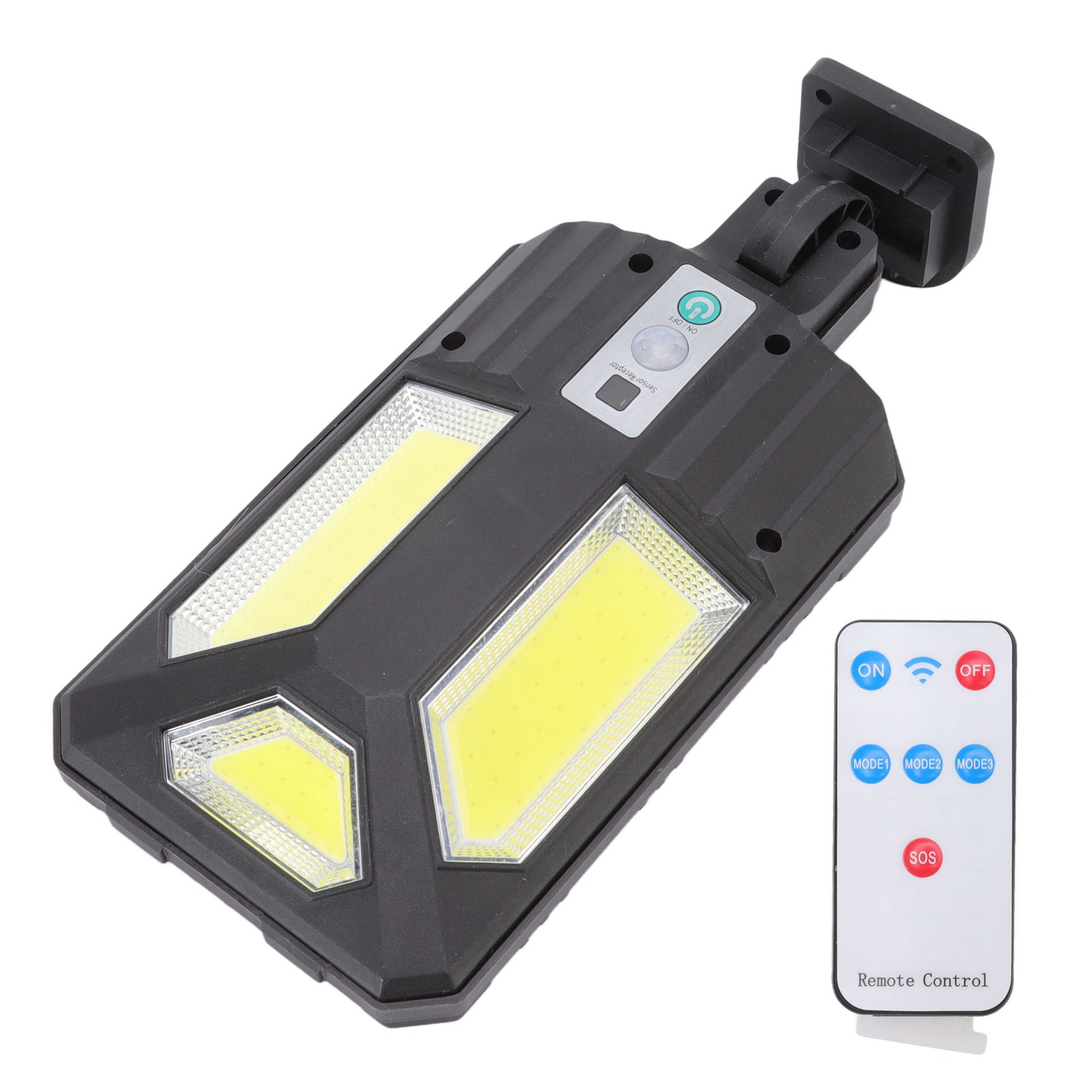 Ip65 Wasserdichte Solar-wandleuchte, 3000 Lm, 2400 Mah Akku, Bewegungsmelder, Außenleuchte Für Einfahrt Und Garten.