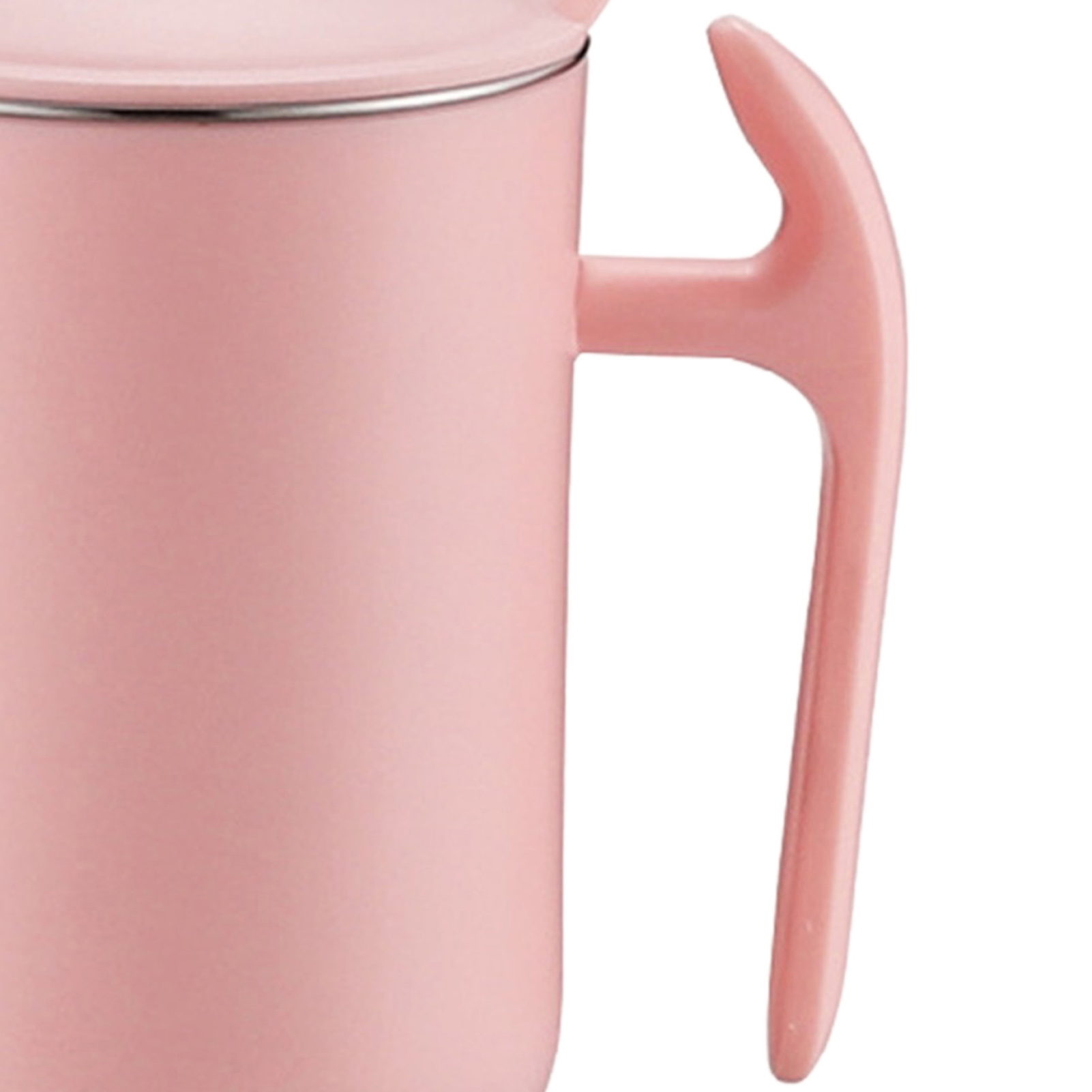 Doppelwandiger, Isolierter Edelstahlbecher, 550 Ml, Auslaufsicher Und Hitzebeständig, Farbe: Sakura-rosa, Ideal Für Zuhause, Cafés Und Büro.