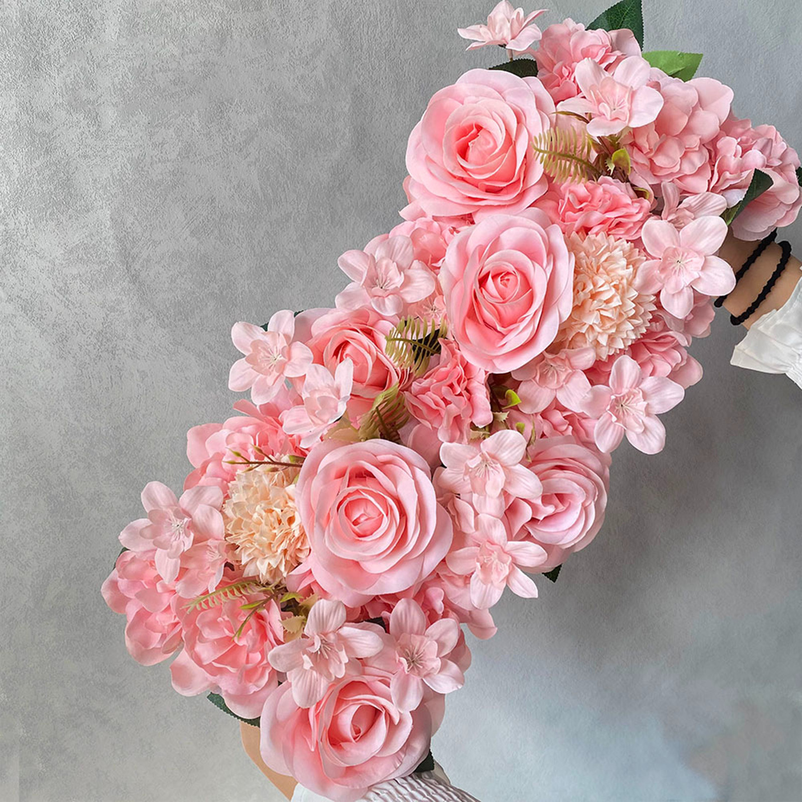 Blumengestecke Für Hochzeitstische, Tischläufer, Künstliche Blumenarrangements