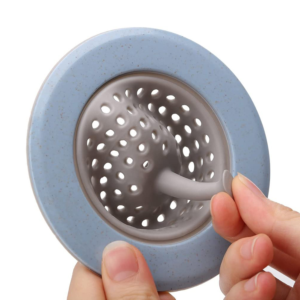 Set Mit 4 Silikon-haarfiltern Für Küchenspülen, Abflussstopfen Für Badewannen Und Waschbecken, Küchenzubehör