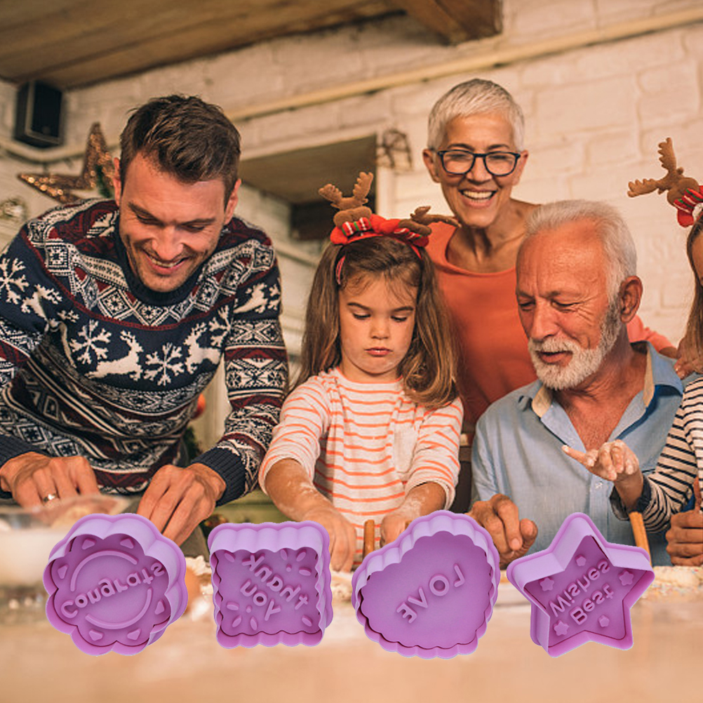 3d-ausstechformen Für Thanksgiving Und Weihnachten, Inklusive Ausstechformen Und Saugnäpfen. Küchenhelfer Zum Backen.