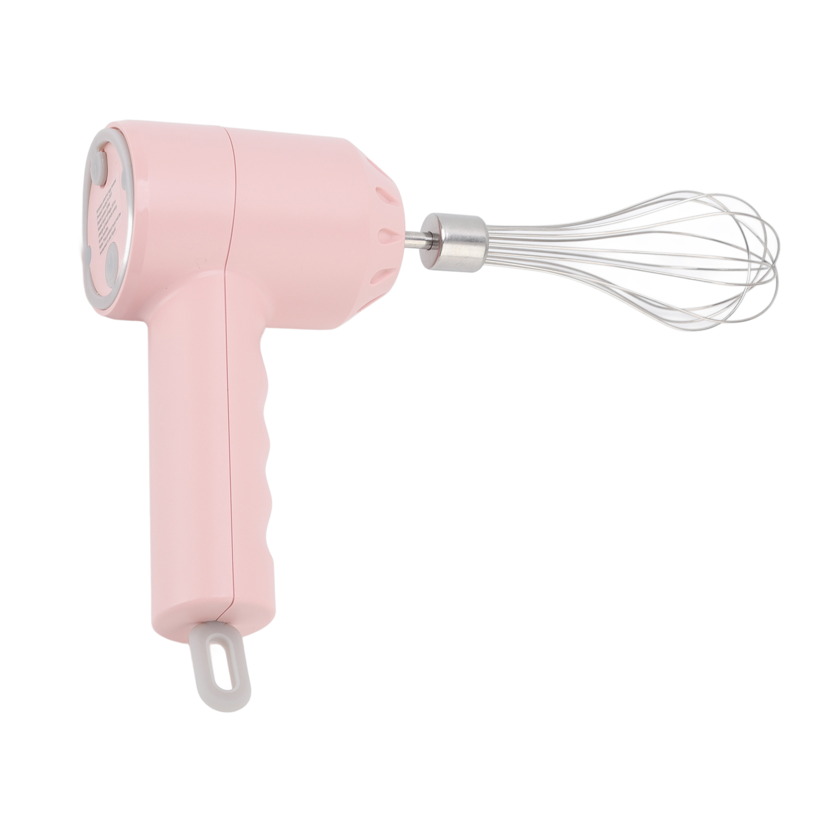 Kabelloser Elektrischer Mixer Mit 3 Geschwindigkeitsstufen, 20 W, Mit Schneebesen Für Die Zubereitung Von Gebäck (rosa).