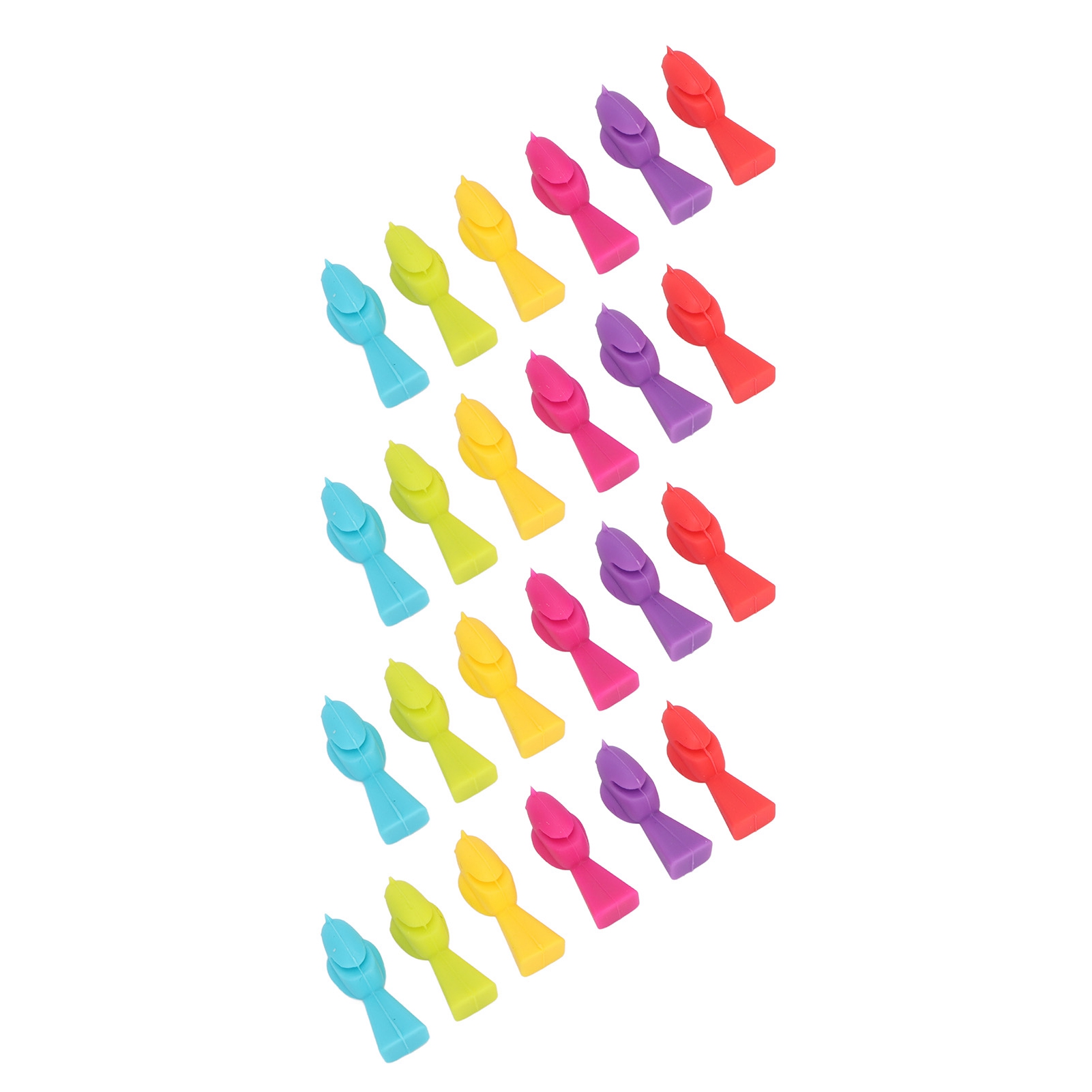 4er-set Weinglas-etiketten Aus Silikon, Wiederverwendbar, Vogelform, Kennzeichnung Von Trinkgläsern Für Bars Und Partys