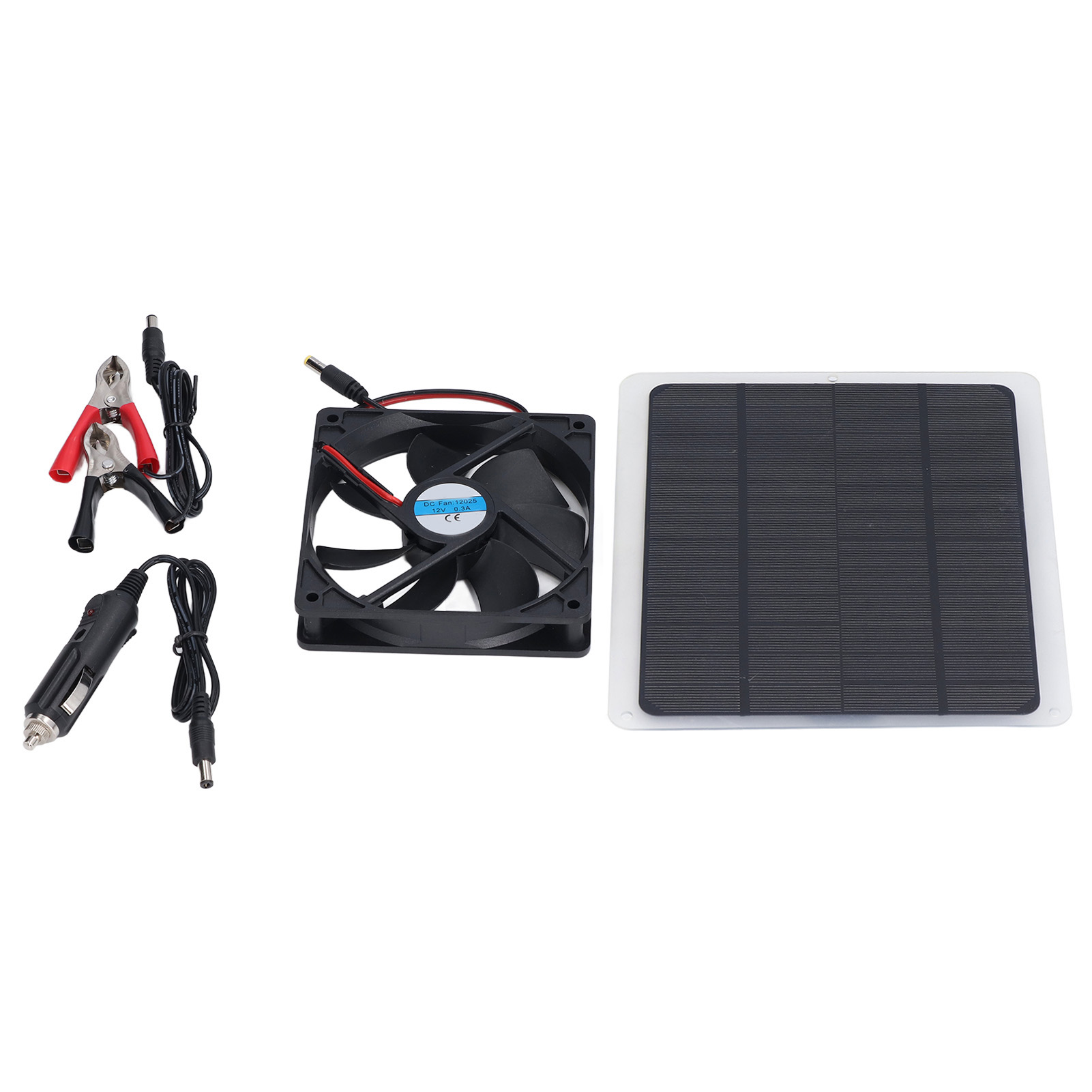 Solarventilator 10w 12v Effektive Geruchsbeseitigung Energiesparender Tragbarer Usb-solar-abluftventilator Für Tierhäuser, Wohnmobile, Gewächshäuser
