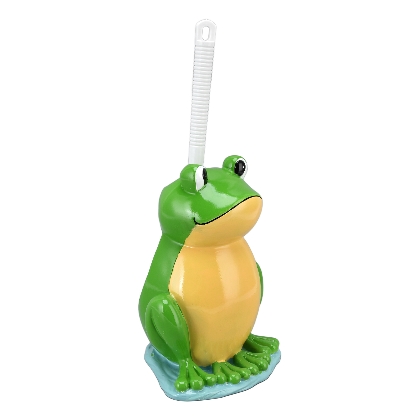 Kreative Toilettenbürste In Froschform Mit Halterung, Stehendes Wc-bürsten-set