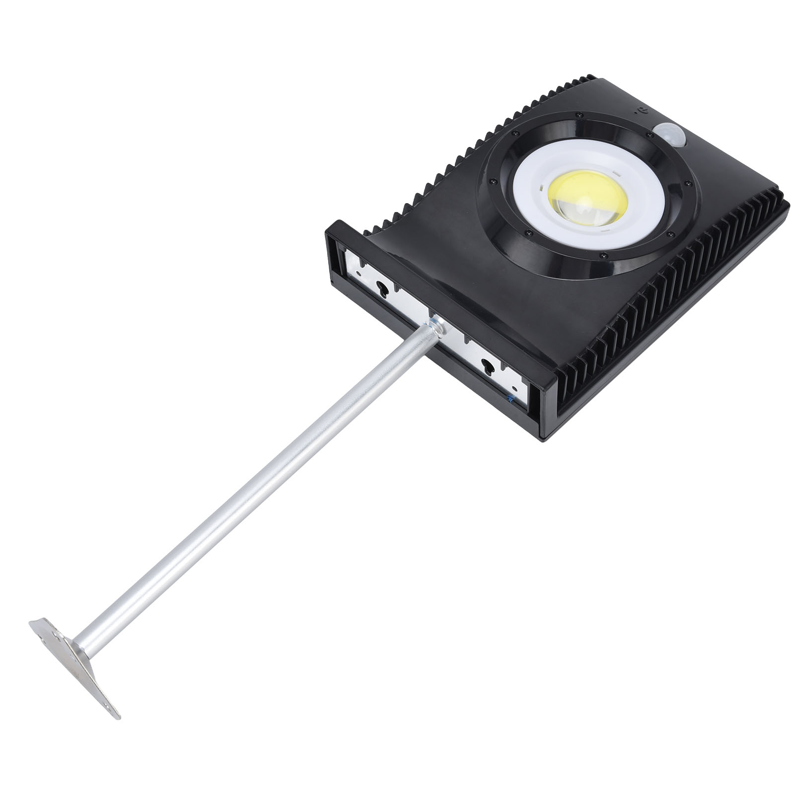 Led-solar-außenleuchte Mit Bewegungsmelder, Cob-technologie, Wasserdicht, Inklusive Montagestange