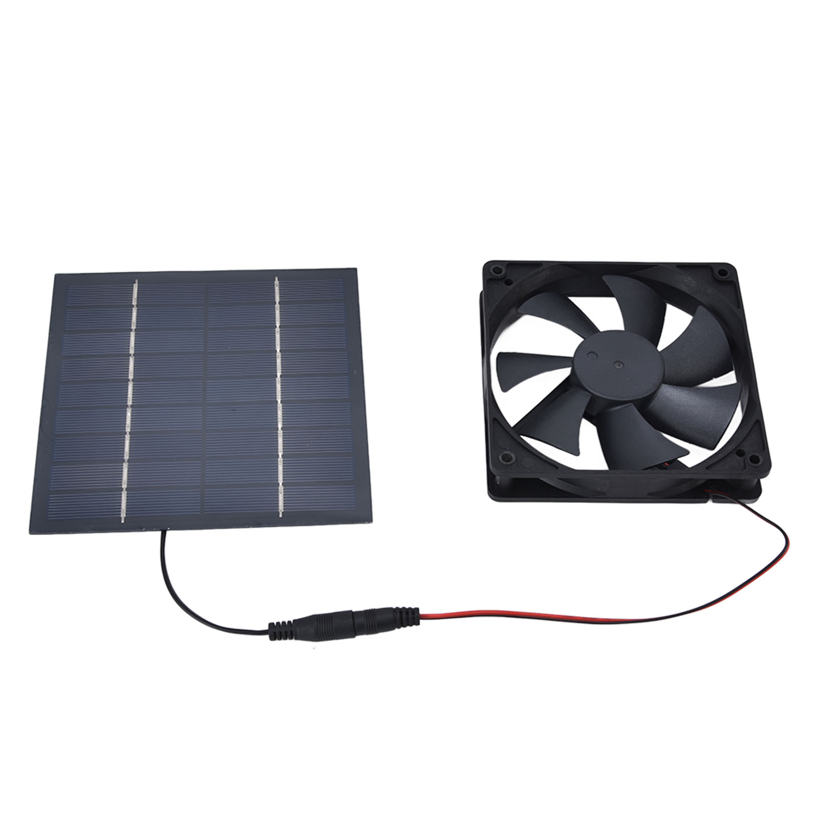 Solarbetriebener Abluftventilator 10w Einzelventilator Wasserdichtes Solarpanel-ventilator-set Für Hühnerställe Gewächshäuser