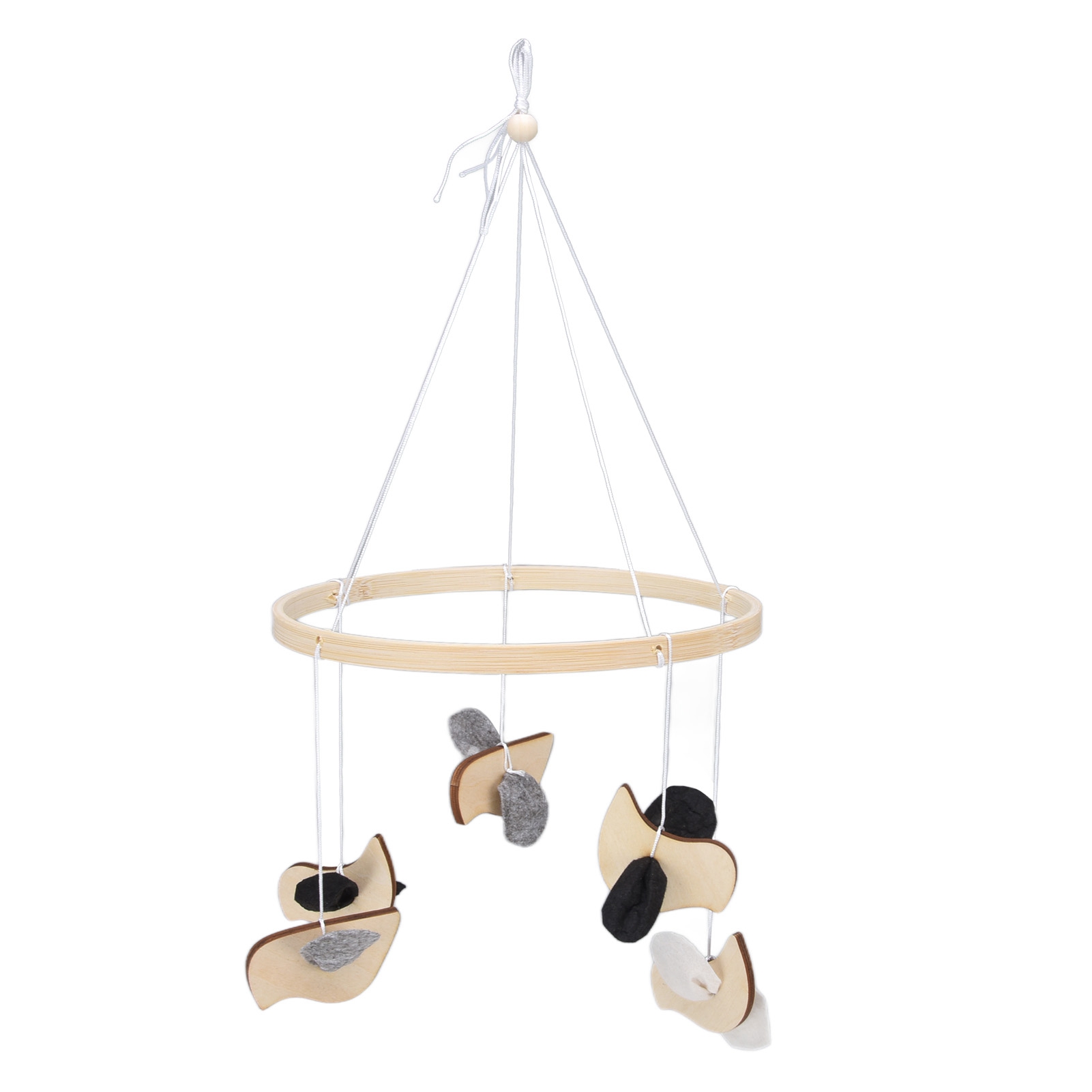 Handgefertigtes Windspiel Aus Holz Mit Tiermotiven – Hängendes Windspiel Für Terrasse, Garten, Rasen, Balkon, Wohnzimmer, Schlafzimmer