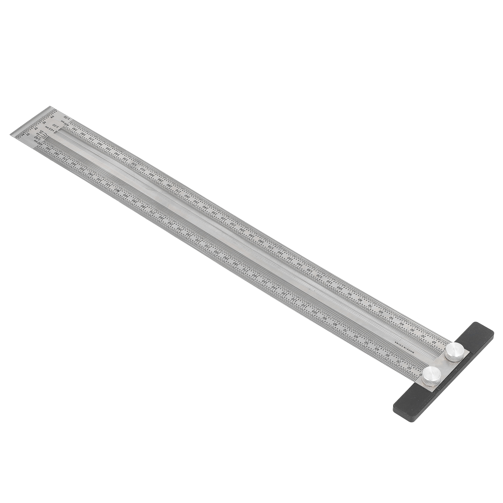 T-förmiges Lineal Zum Anzeichnen Und Positionieren, Messwerkzeug Für Schreiner, 400 Mm