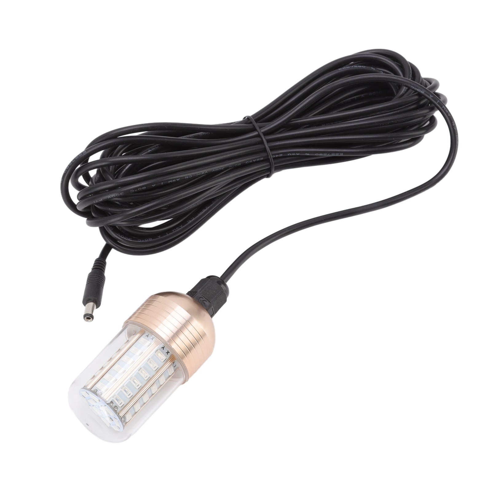 Ultrahelle Led-angellampe, 60 Leds, 3000 Lm, 30 W, Ip68 Wasserdicht, Unterwasser-nachtangellampe, 12–60 V, Grünes Licht