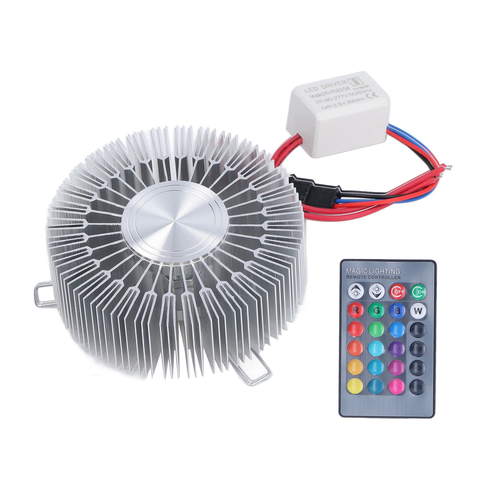 Sonnenblumen-wandleuchte Aus Aluminium, 3 W Rgb-led, Mit Fernbedienung, Für Schlafzimmer, Wohnzimmer, 85–277 V