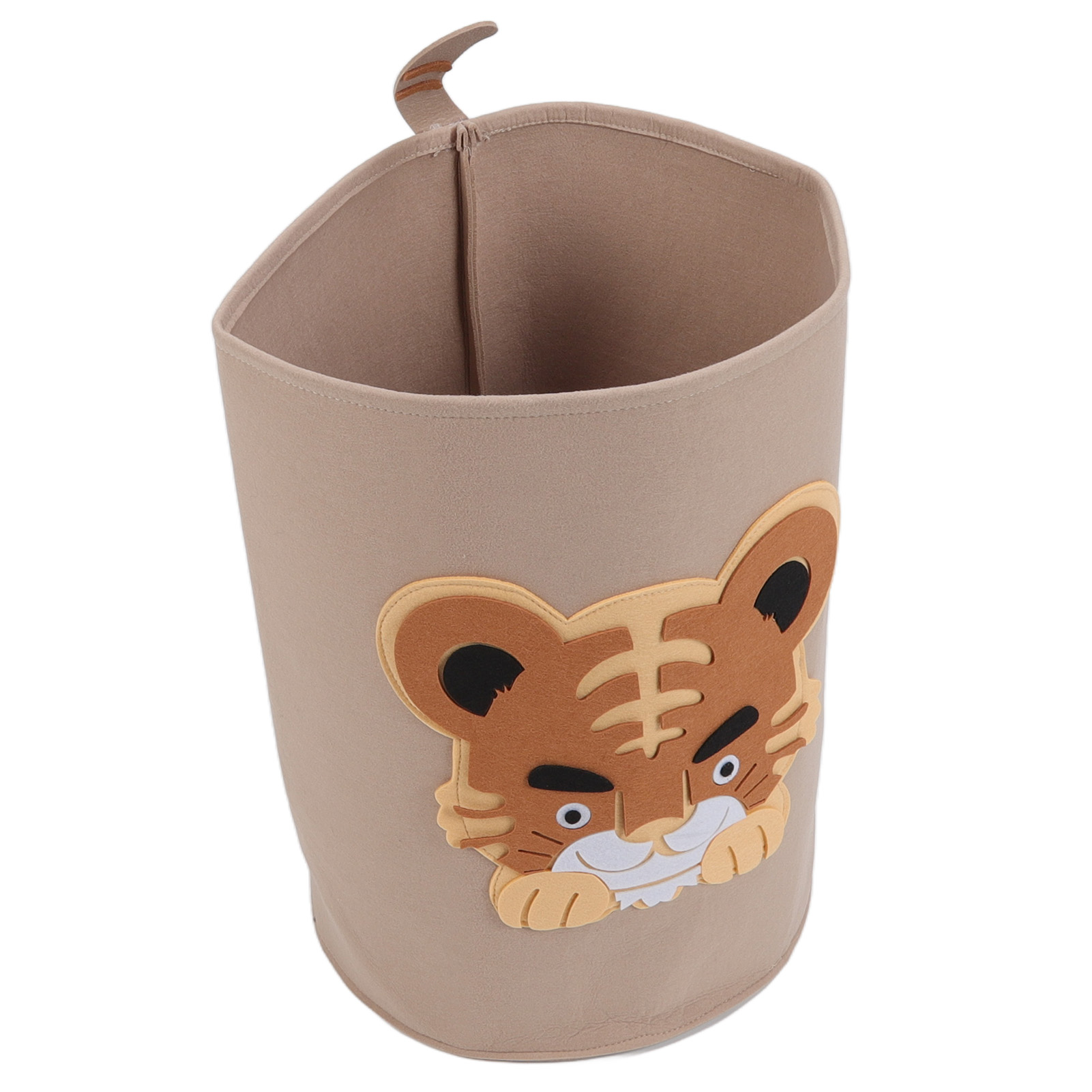 Dicke Aufbewahrungskörbe Aus Bio-baumwolle, Mit Tiermotiven, Faltbar Und Tragbar, Wäschekorb Mit Tigerbabymotiv