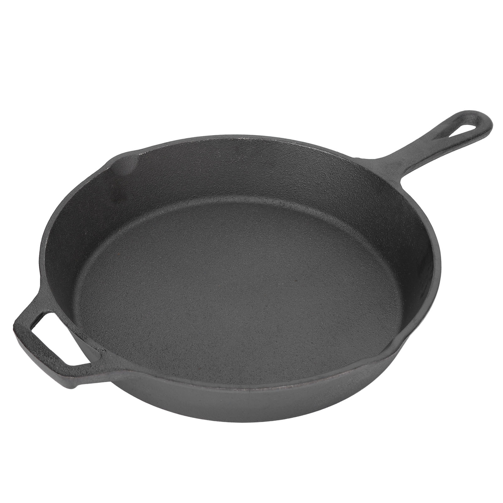 Gusseiserne Bratpfanne Mit Schneller Und Gleichmäßiger Hitzeverteilung, Antihaftbeschichtet, Vielseitig Einsetzbar, Für Backofen, Herd Und Grill, 31 Cm Durchmesser
