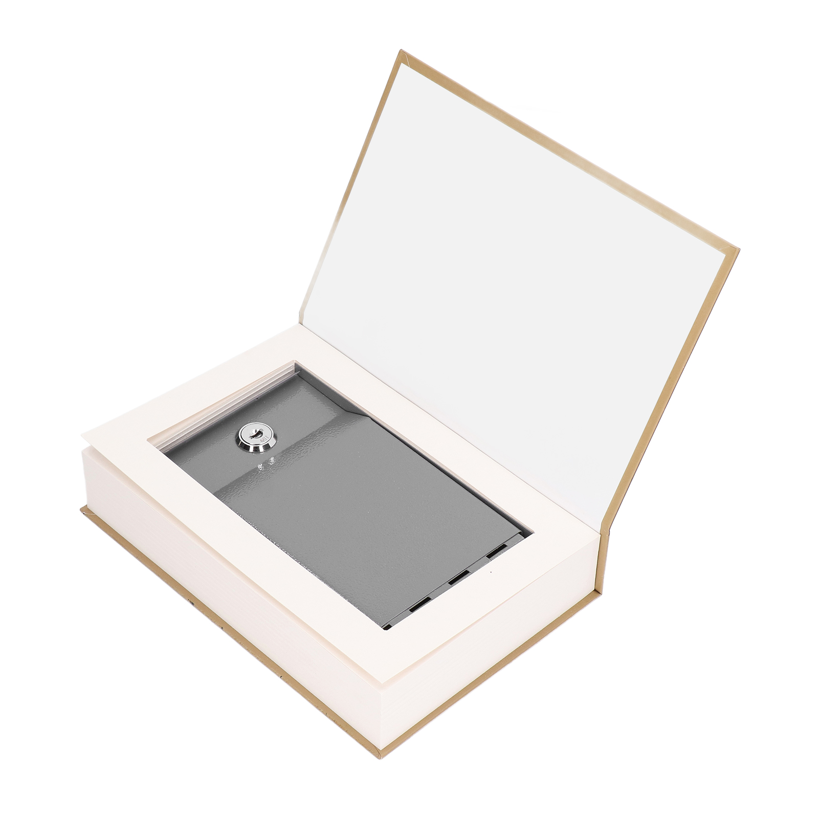 Diversion Buchsafe-simulation: Robuste Aufbewahrungsbox Mit Schlüssel Für Zuhause Und Reisen