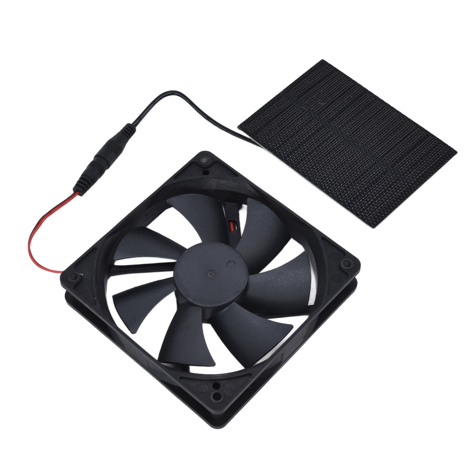 Professionelles Solar-abluftventilator-set Mit Solarpanel Für Hühnerställe, Gewächshäuser, Schuppen Und Tierhäuser (3 W)