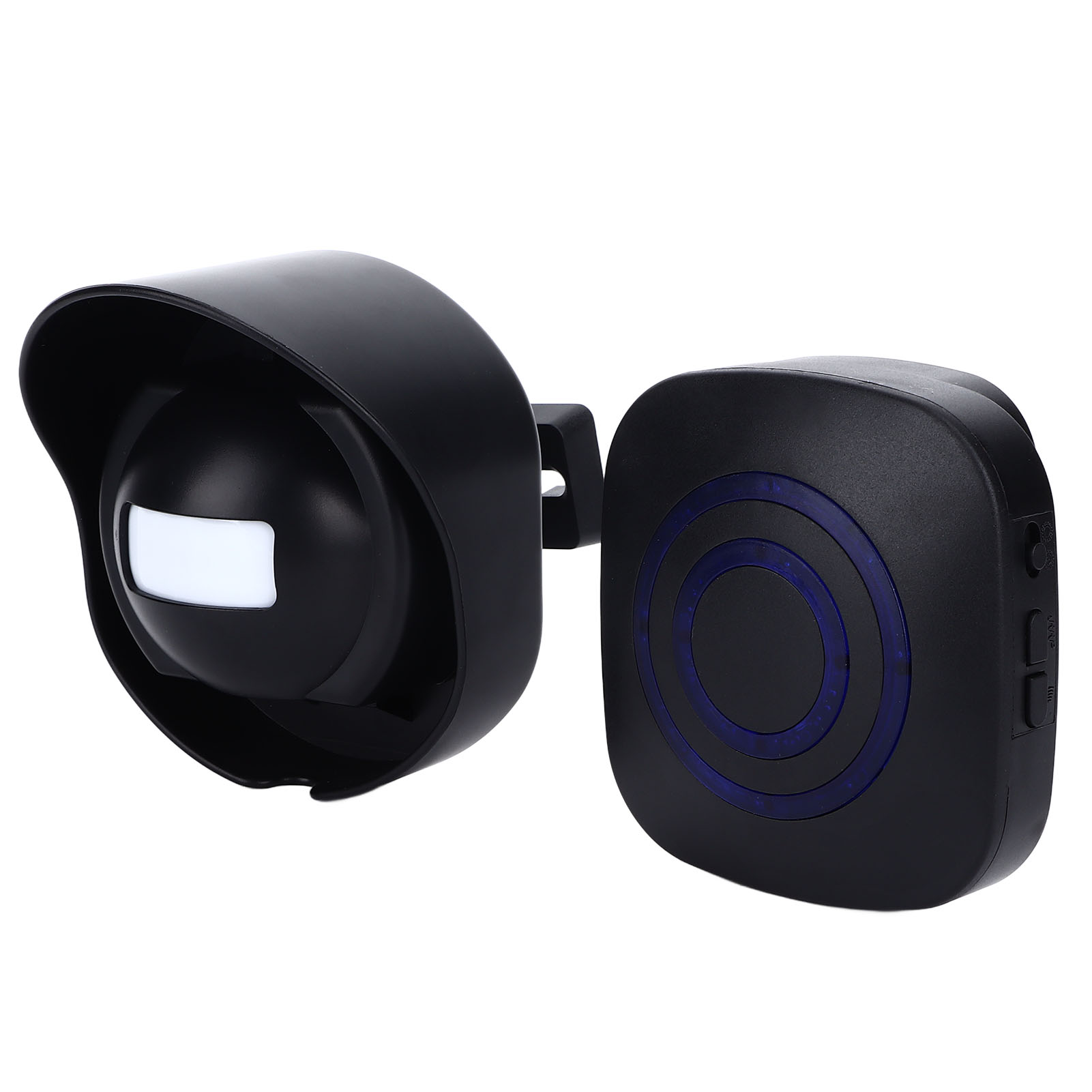 110–240 V Türklingel, Wasserdicht, Mit Sicherheitsalarm Und Sensor, Smart Für Hof Und Einfahrt, 110–240 V Eu-stecker