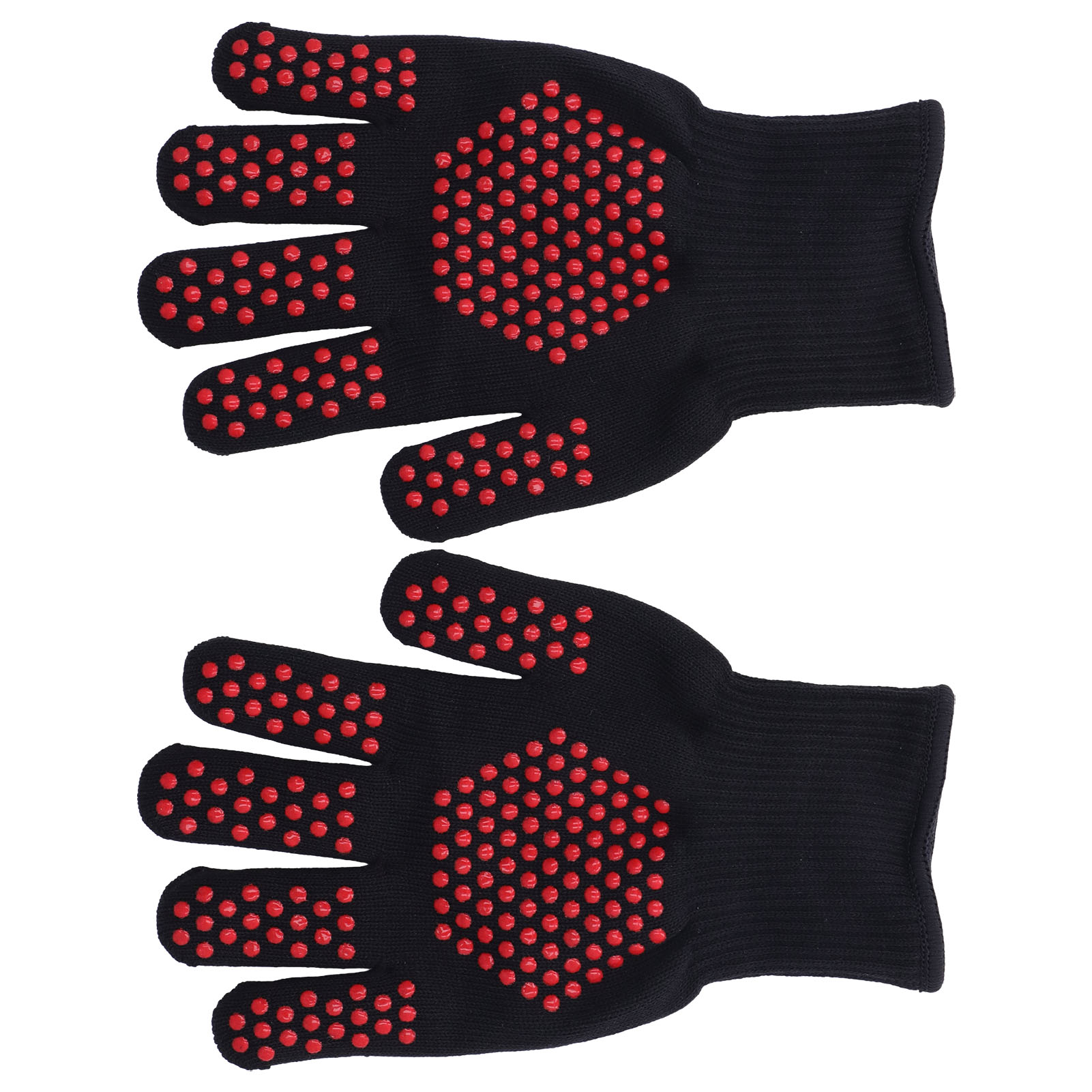 Hitzebeständige Handschuhe, 25 Cm, Separate Finger, Hitzebeständige Handschuhe, Kochwerkzeug Für Grillen Und Schweißen