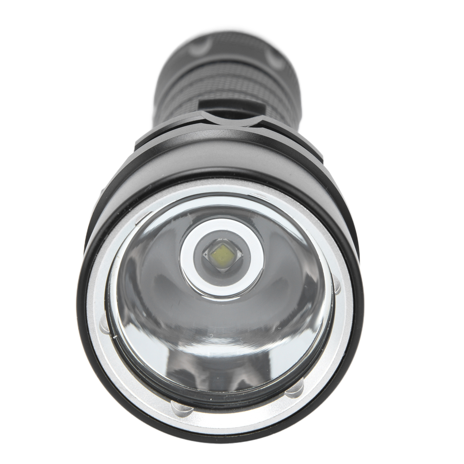 L2 5000lm Stufenlos Dimmbare Tauchlampe, Vakuumgalvanisiert, Ipx8 Wasserdichte Tauchtaschenlampe