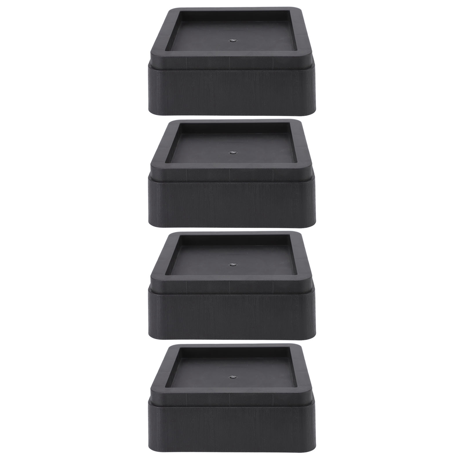 Set Mit 4 Möbelfüßen Aus Kunststoff, 5 Cm Hoch, Für Stühle, Tische Und Sofas. Wohnaccessoires, Passend Für Betten, Sofas Und Sessel.