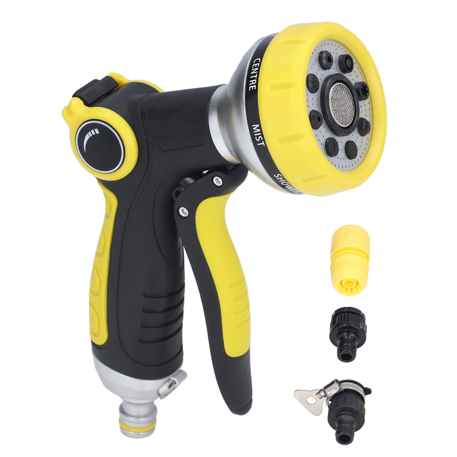 Multifunktionaler Regner Für G1/2- Und G5/8-schläuche, Ideal Für Garten- Und Autowäsche.