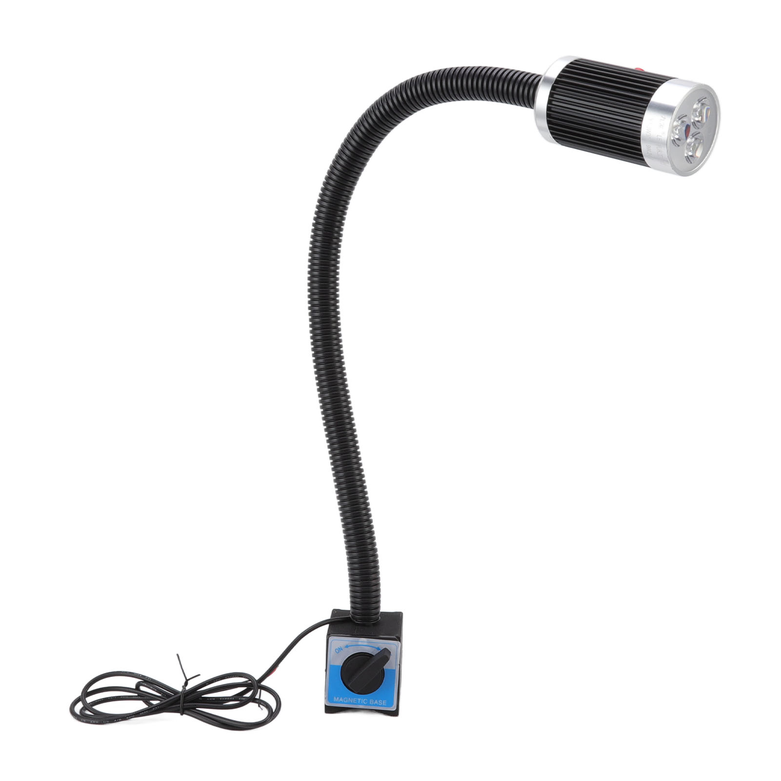 9w 24v Led-arbeitsleuchte Mit Magnetanschluss, Flexiblem Schwanenhals Und Rostfreiem Aluminium-magnetfuß, Für Den Industriellen Einsatz