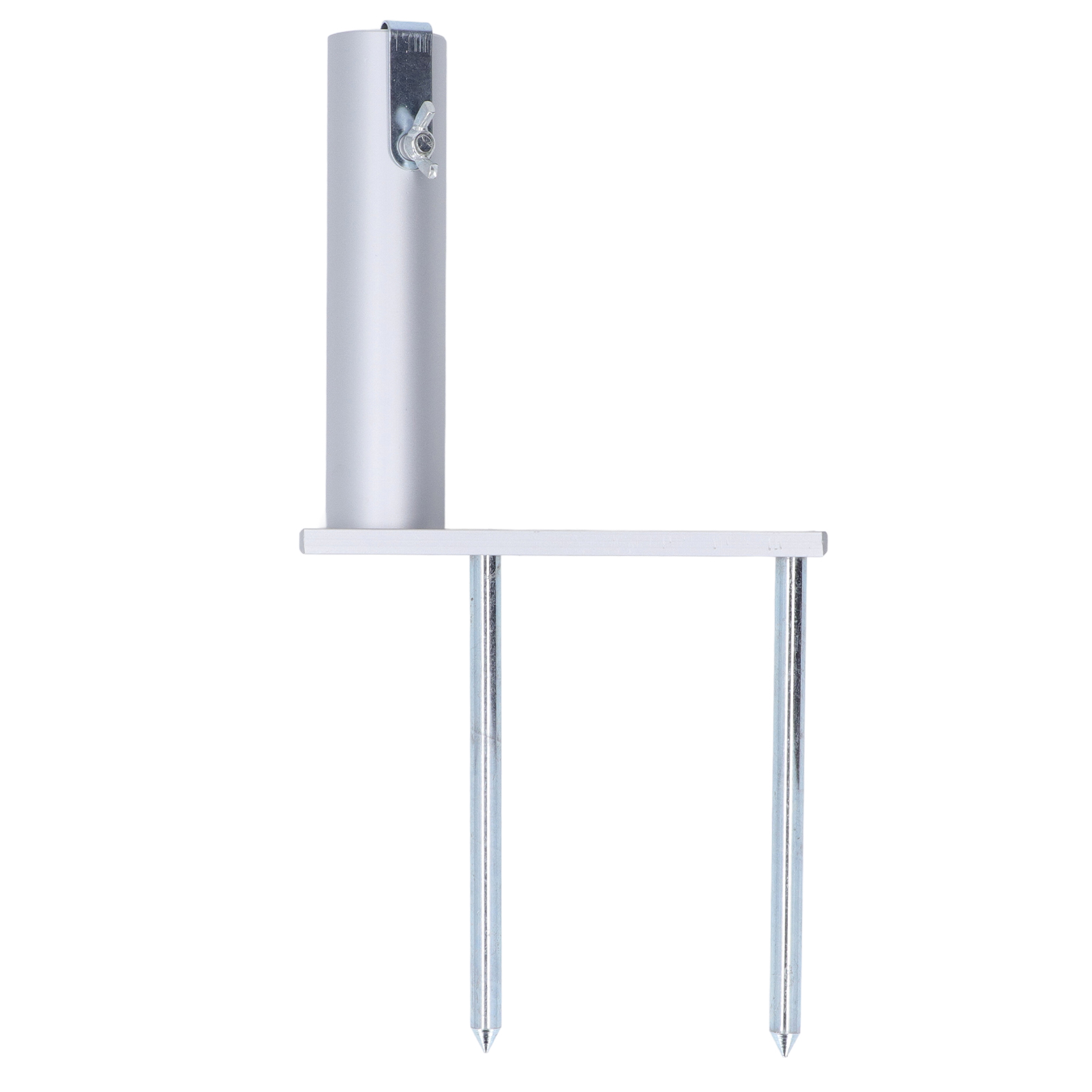 Tragbarer Sonnenschirmständer Aus Robuster Aluminiumlegierung, Sandanker, Ideal Für Garten Oder Hof.