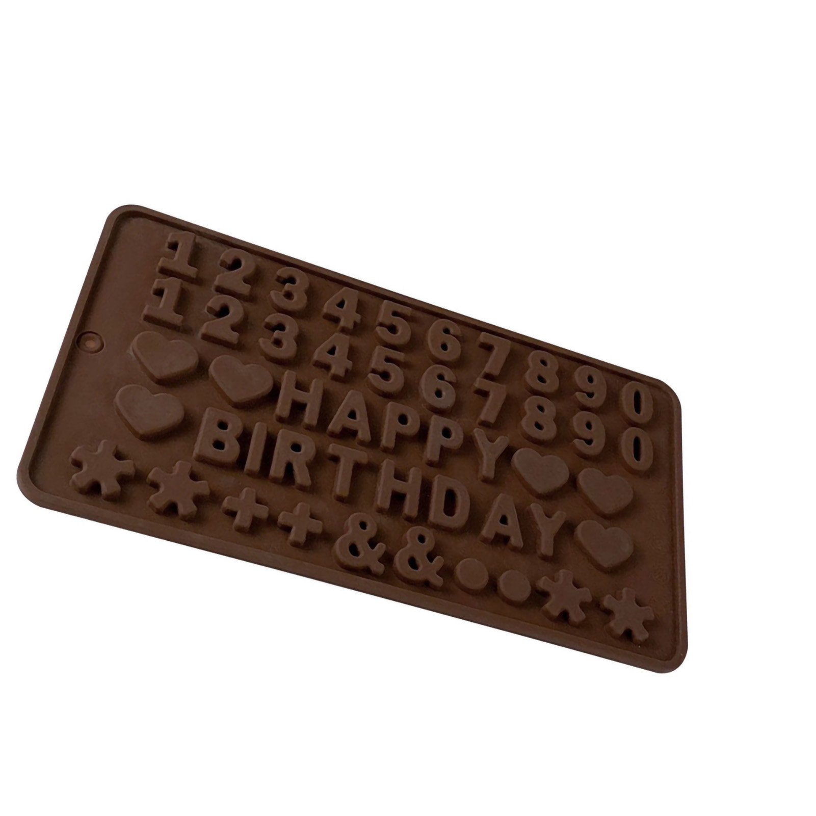 Schokolade, Bonbons Und Niedliche Mini-förmchen Wiederverwendbare Silikon-backform Für Eiswürfel, Gelee Und Pudding (cc-103)