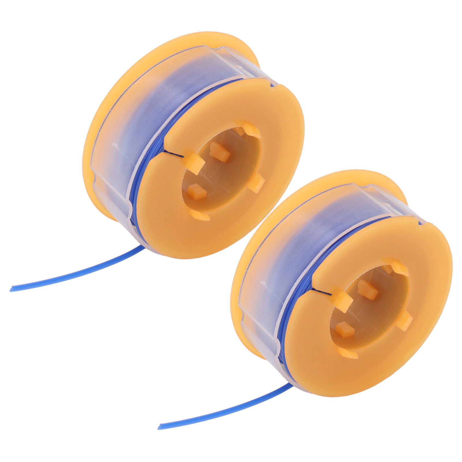 Packung Mit 2 Nylon-schneidfadenspulen Für Rasenmäher, Ersatzzubehör Kompatibel Mit Bosch Art 30 Und Art 30fa (blau).